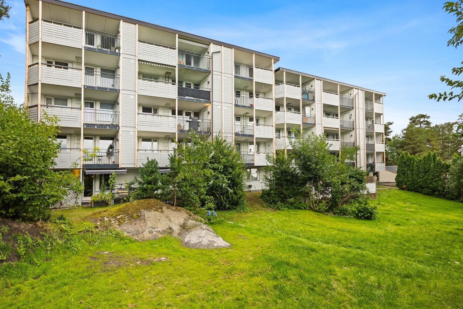 Byggets fasade. Galleribilde