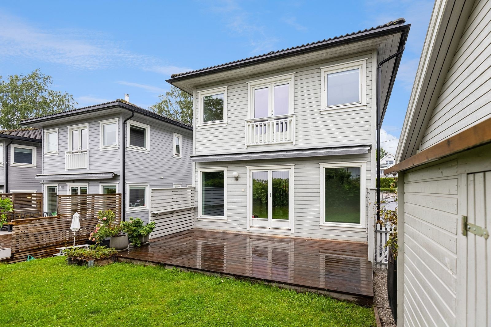 Hage og terrasse Galleribilde