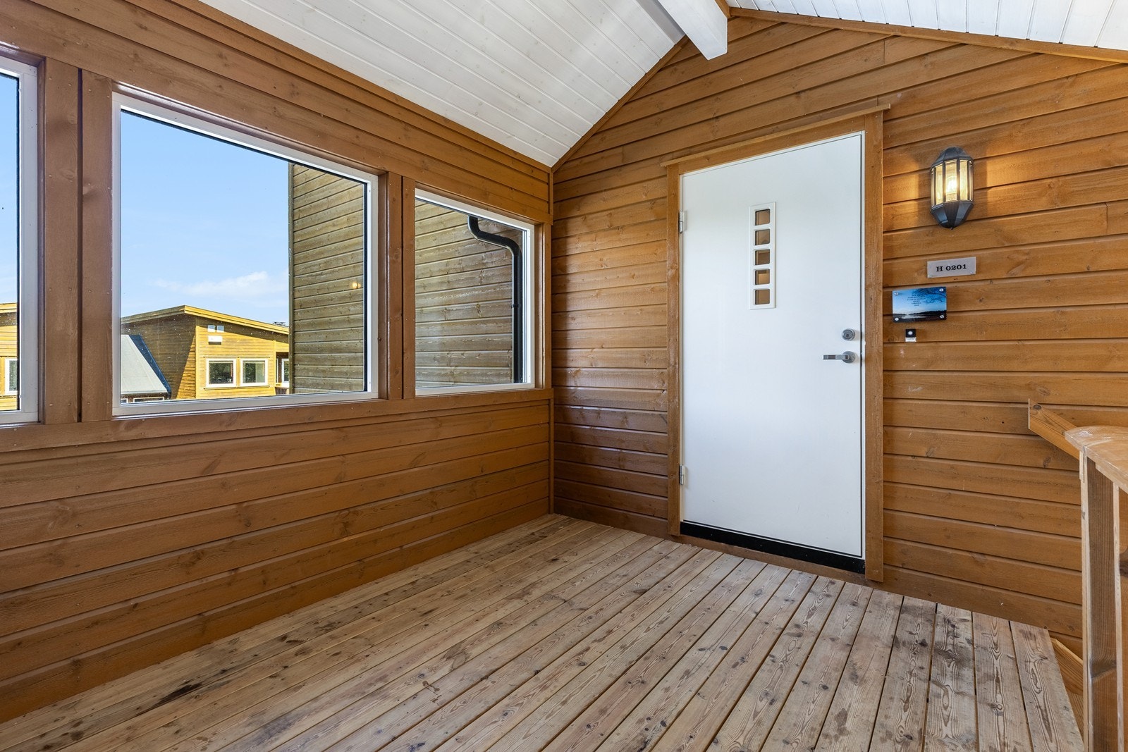 Overbygd inngangsparti i 2. etg. Galleribilde