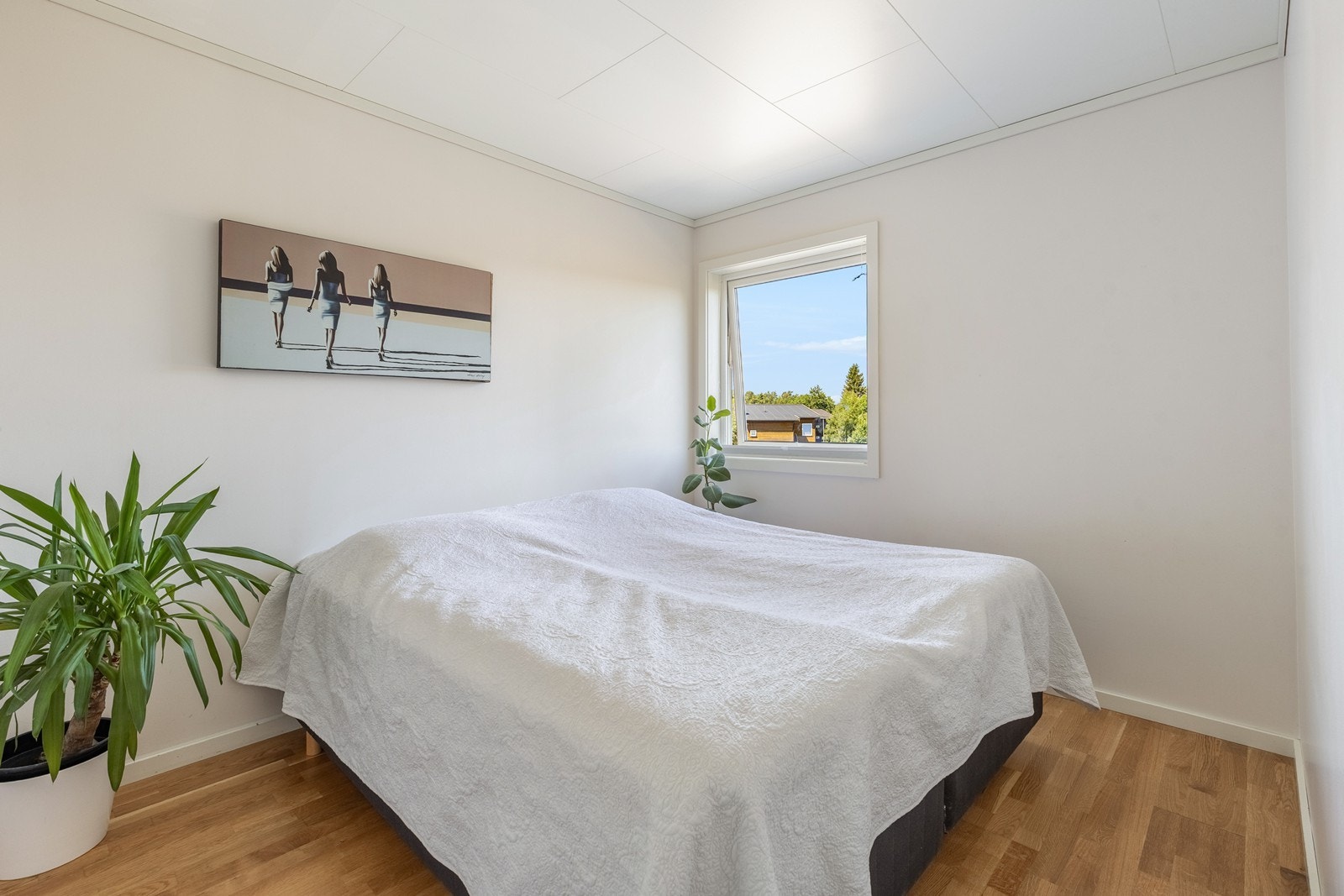 Hovedsoverommet er av god størrelse med plass til dobbeltseng. Galleribilde