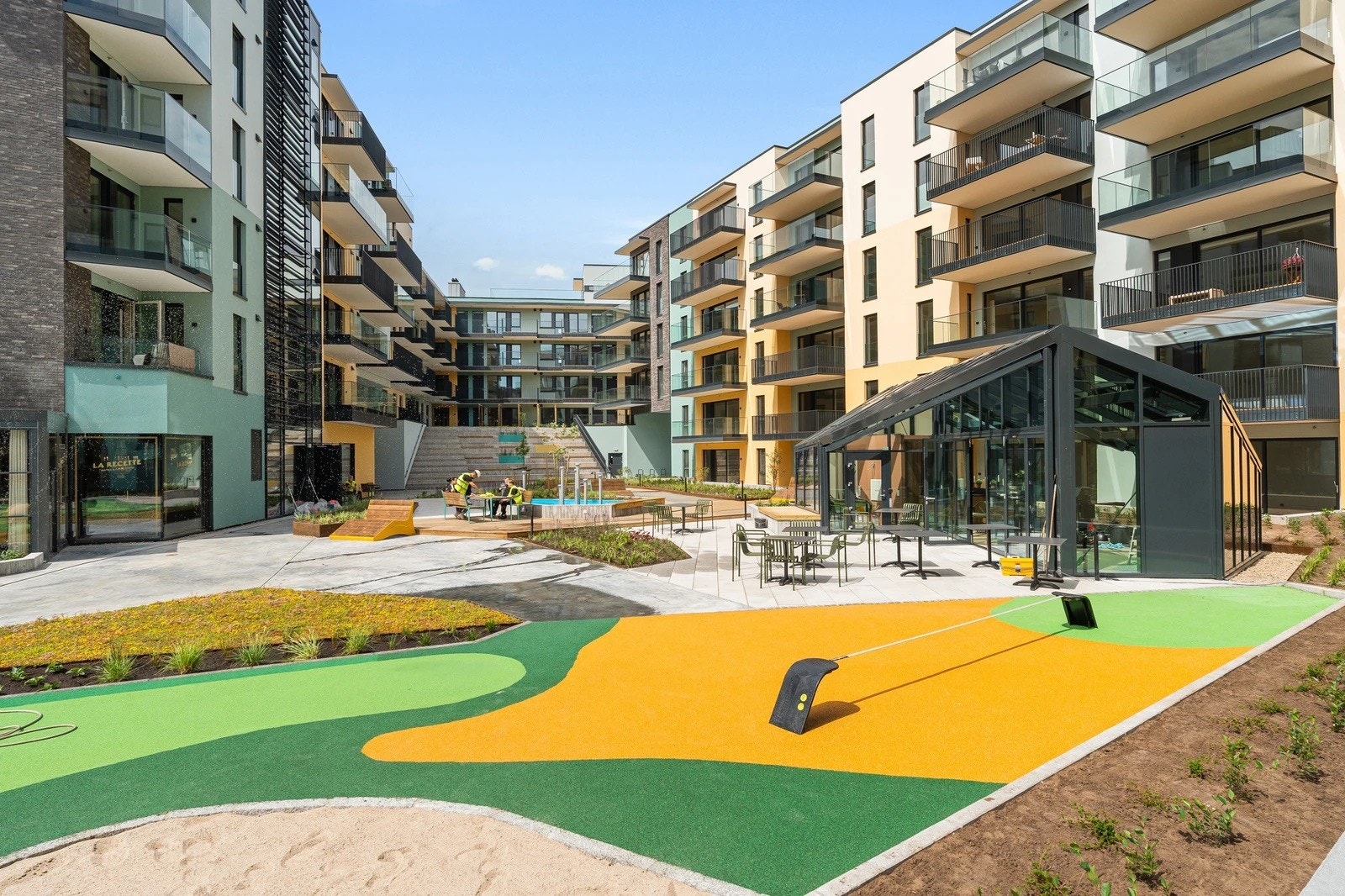 Flotte uteområder på Tangen Torv! Galleribilde