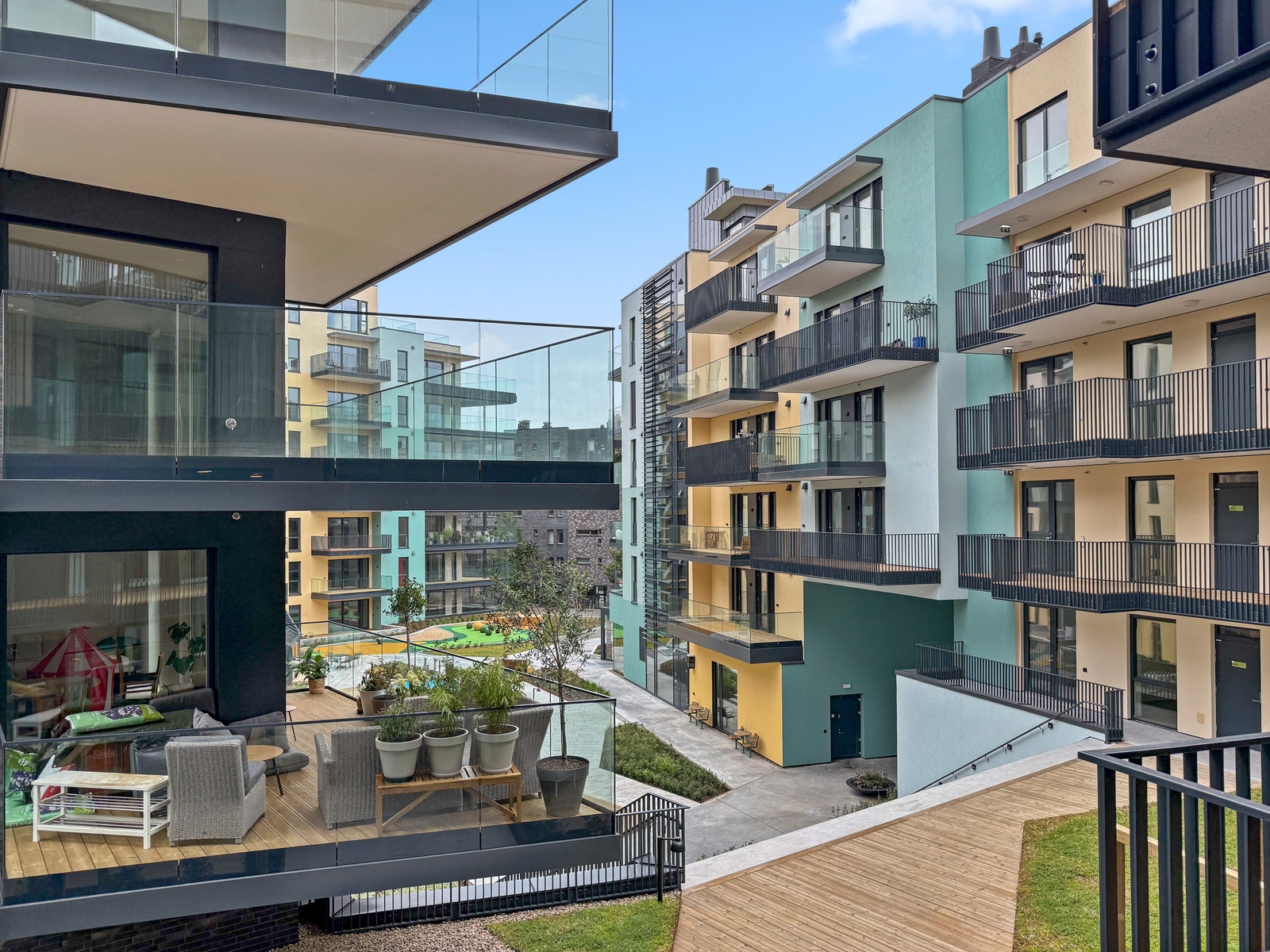 Utsikt fra svalgen Galleribilde