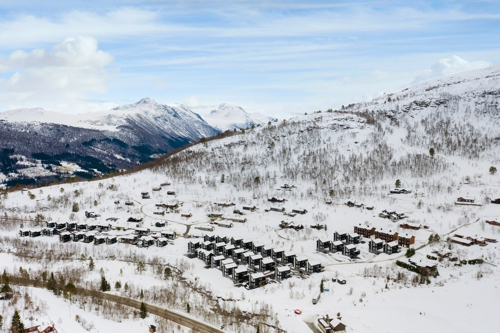Dronefoto | Vinter Galleribilde