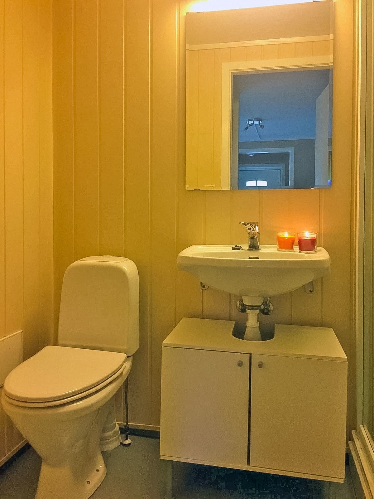 Bad/wc i leiligheten. Galleribilde