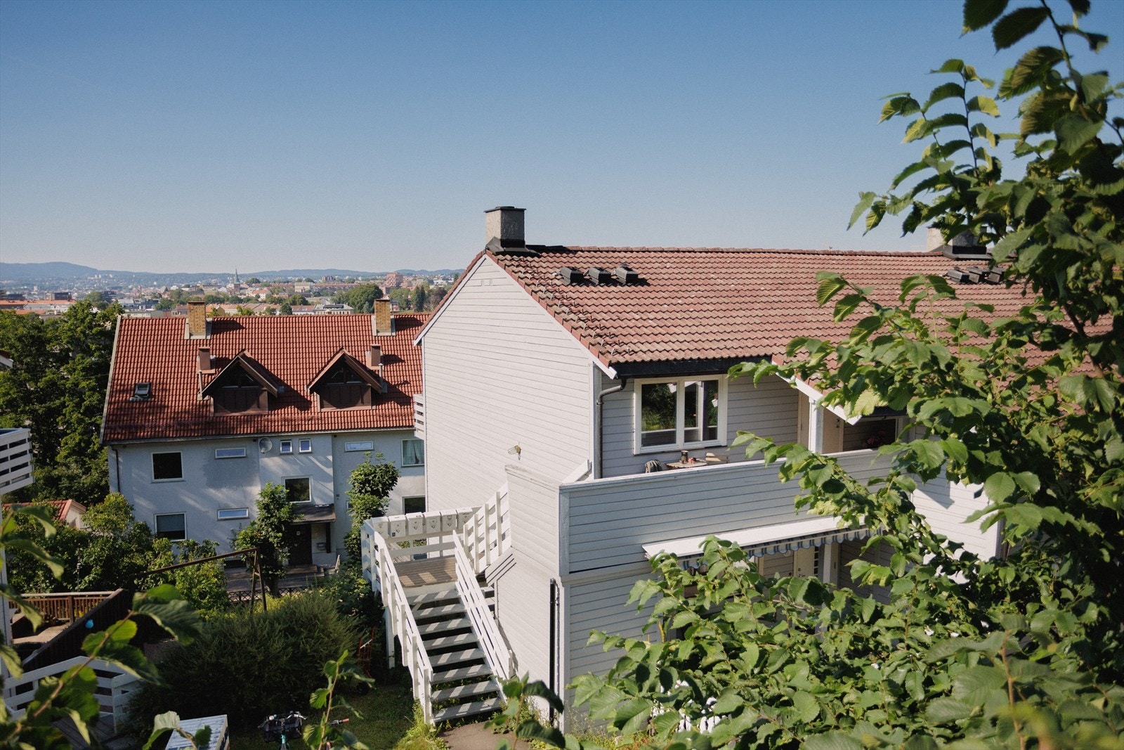 Fasaden til Ryenbergveien 54G - Flott topp/endeleilighet. Galleribilde