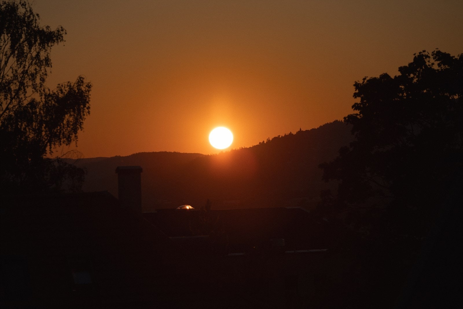 Kveldsidyll fra balkongen. Galleribilde