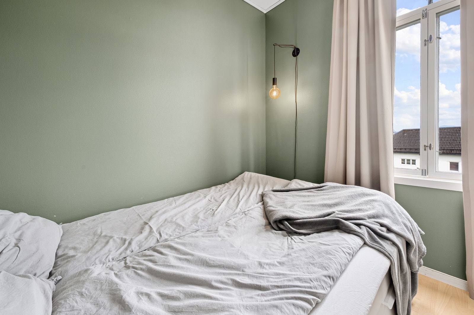 Her er det plass til dobbeltseng. Galleribilde