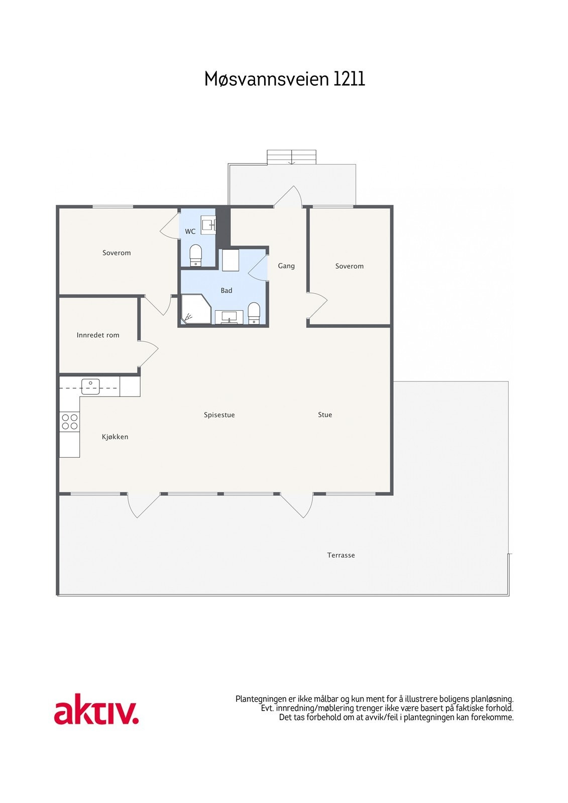 Mosvannsveien 1211 - 2D - Mosvannsveien 1211 - Letterhead Galleribilde