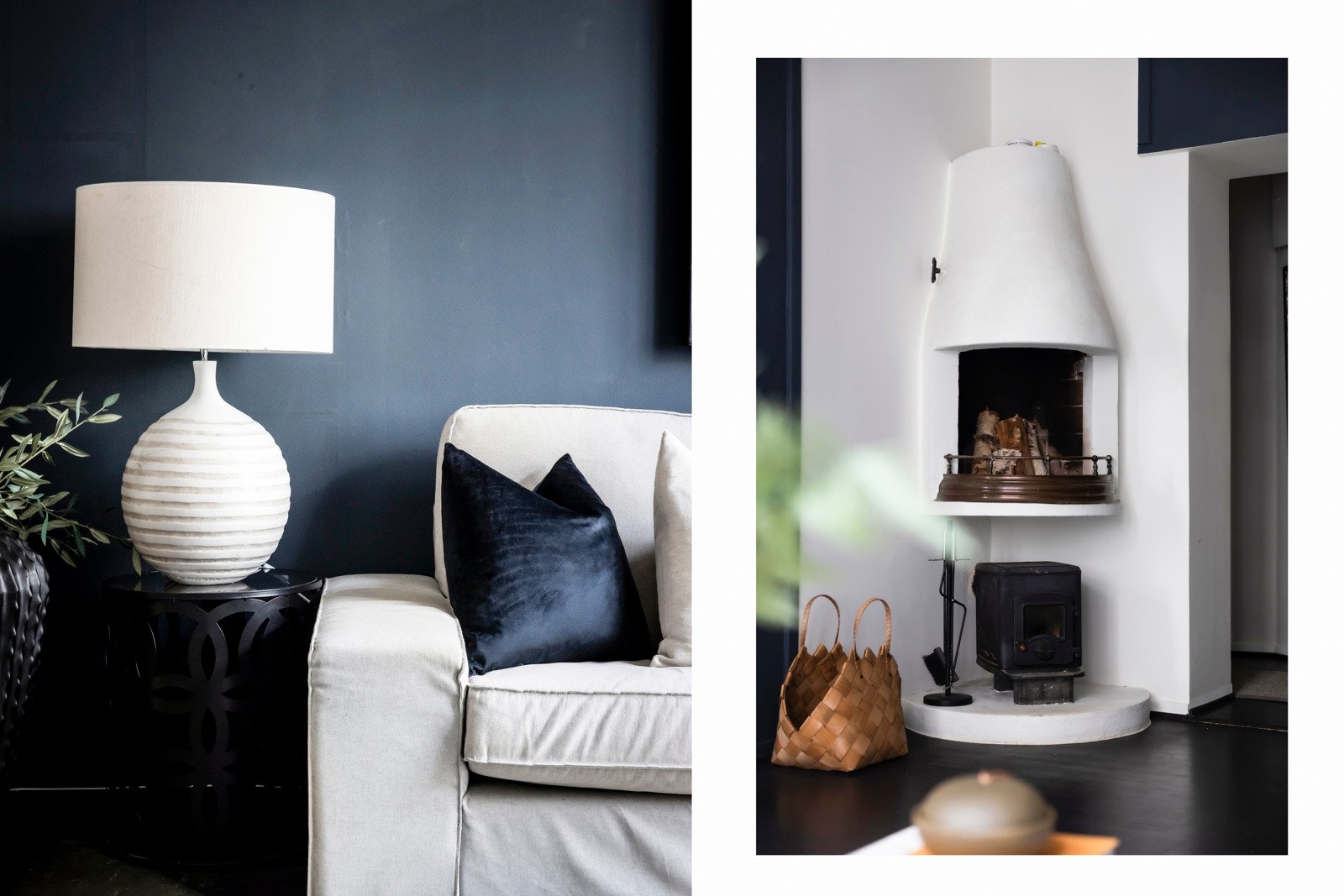 Detaljbilde | Peis i stue Galleribilde