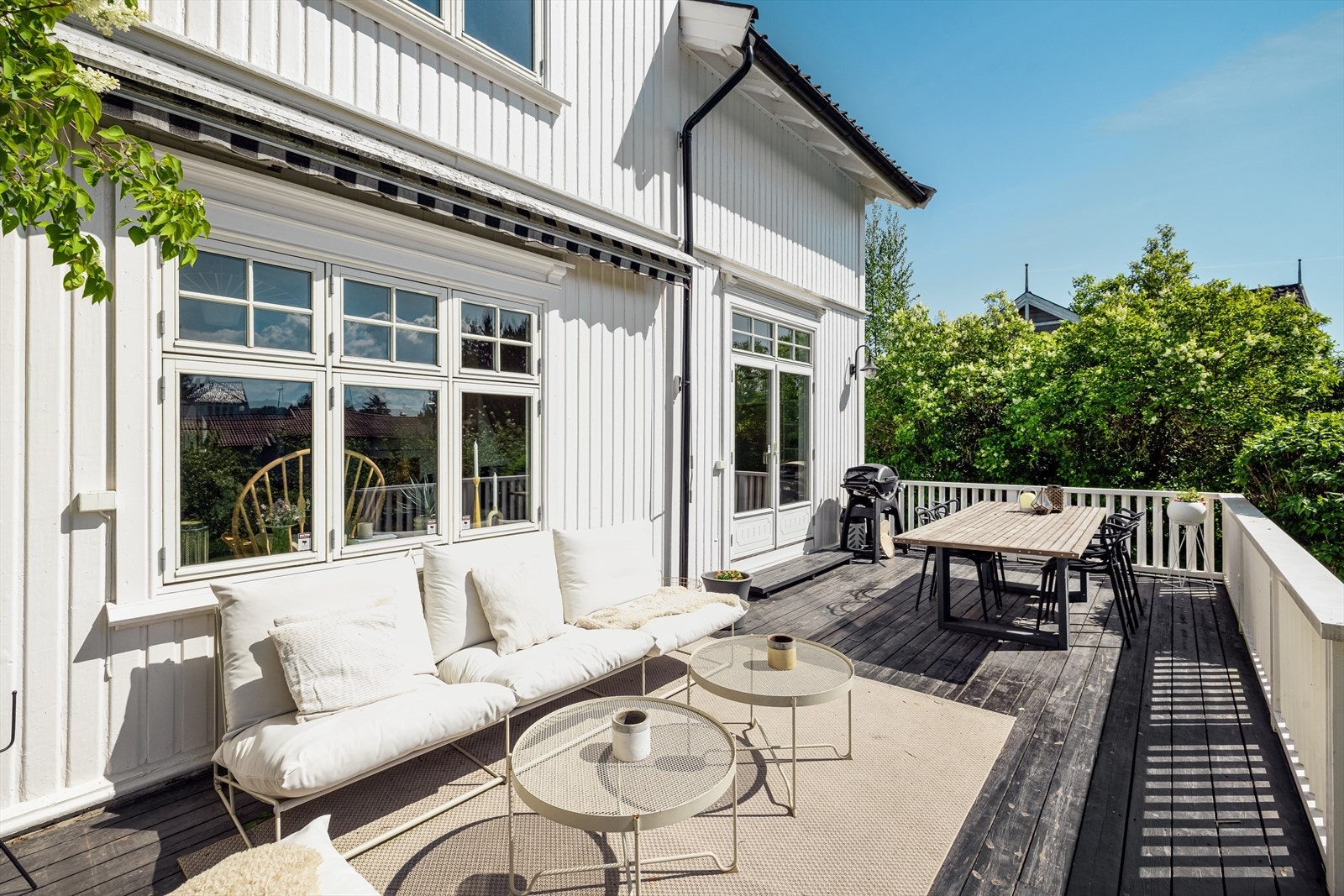 Her kan solen nytes fra tidlig morgen til sen kveld Galleribilde