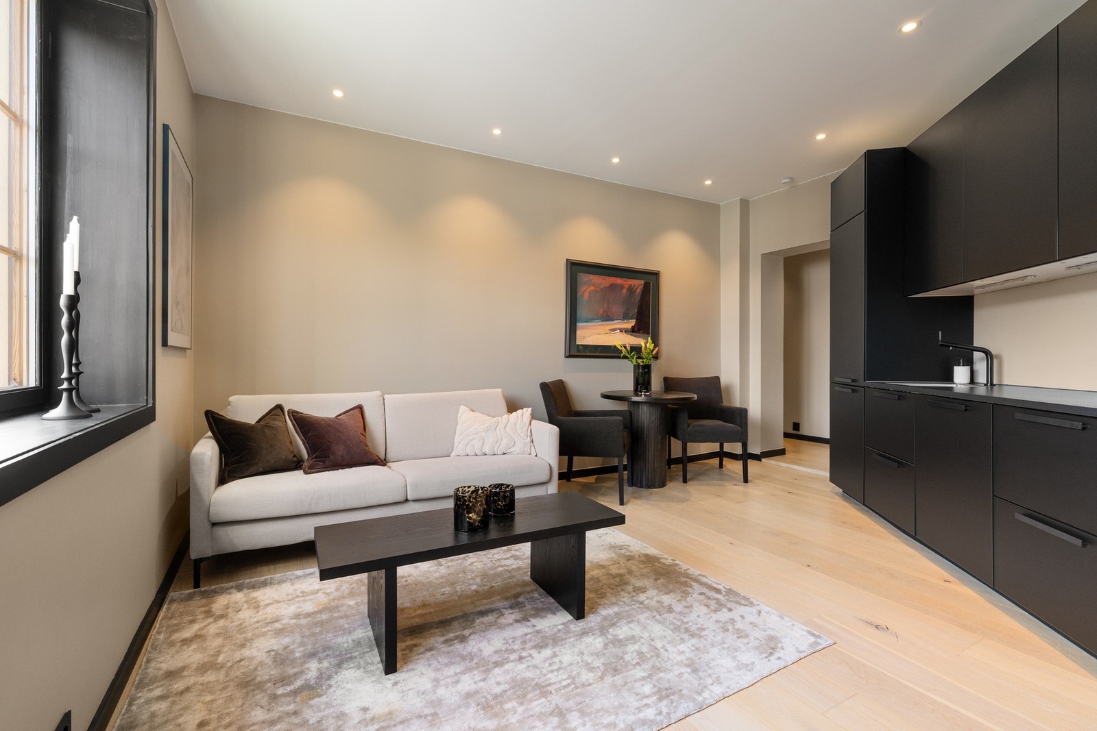 Hele leiligheten er totalaoppusset i 2019. Galleribilde