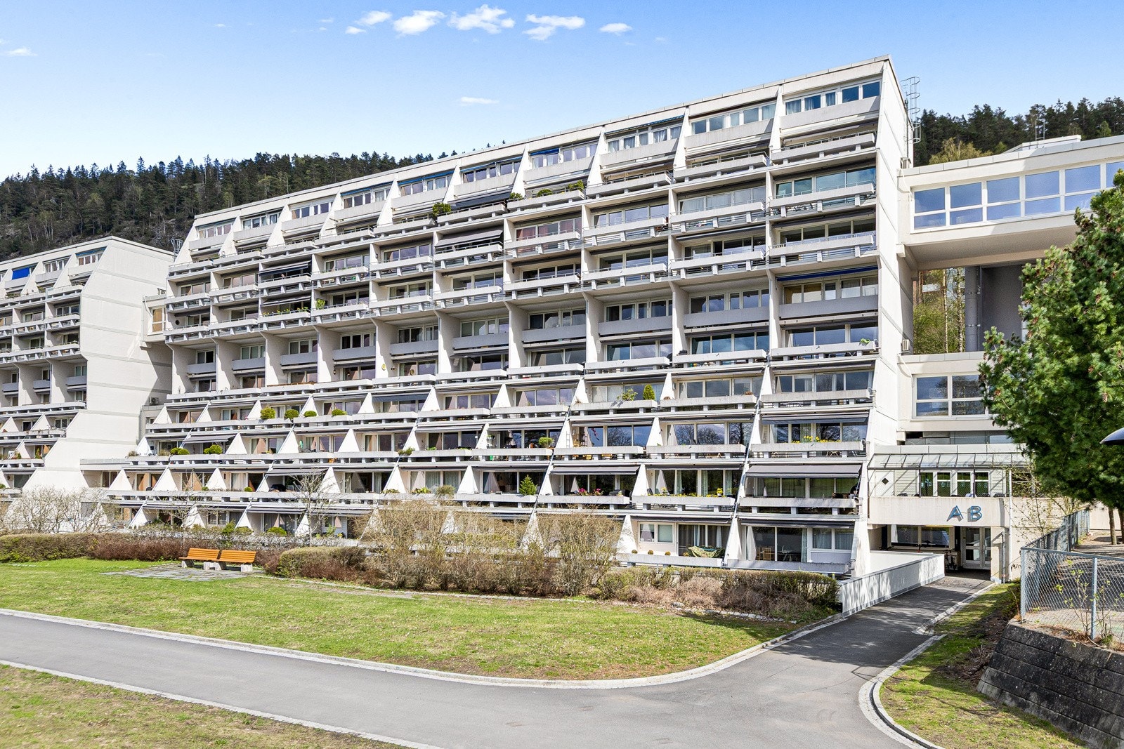 Fasade - Sameiet Grefsen Terrassehus Galleribilde