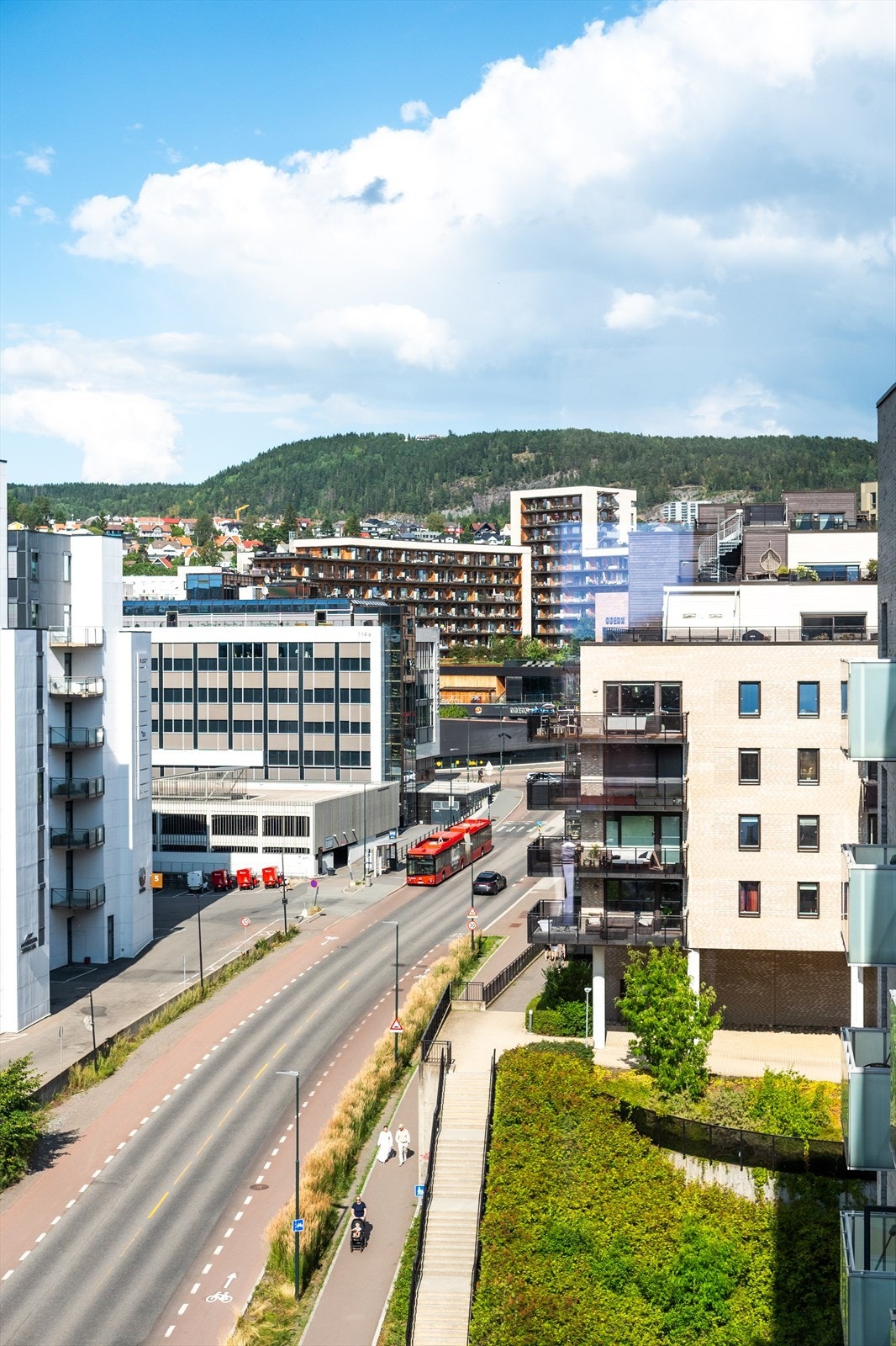 Det er fritt og åpent utsyn fra soverommene Galleribilde