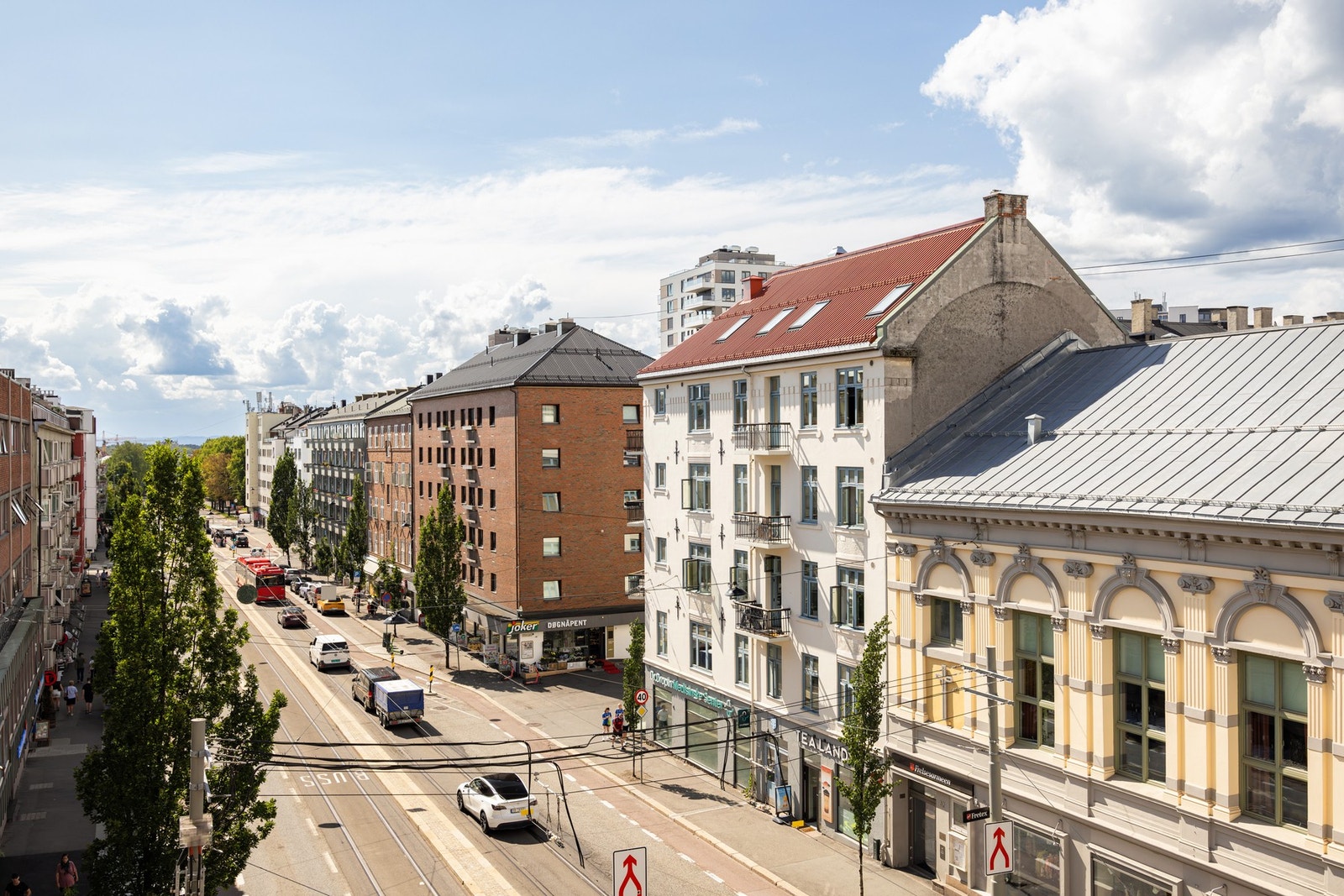 Gatemiljø. Galleribilde