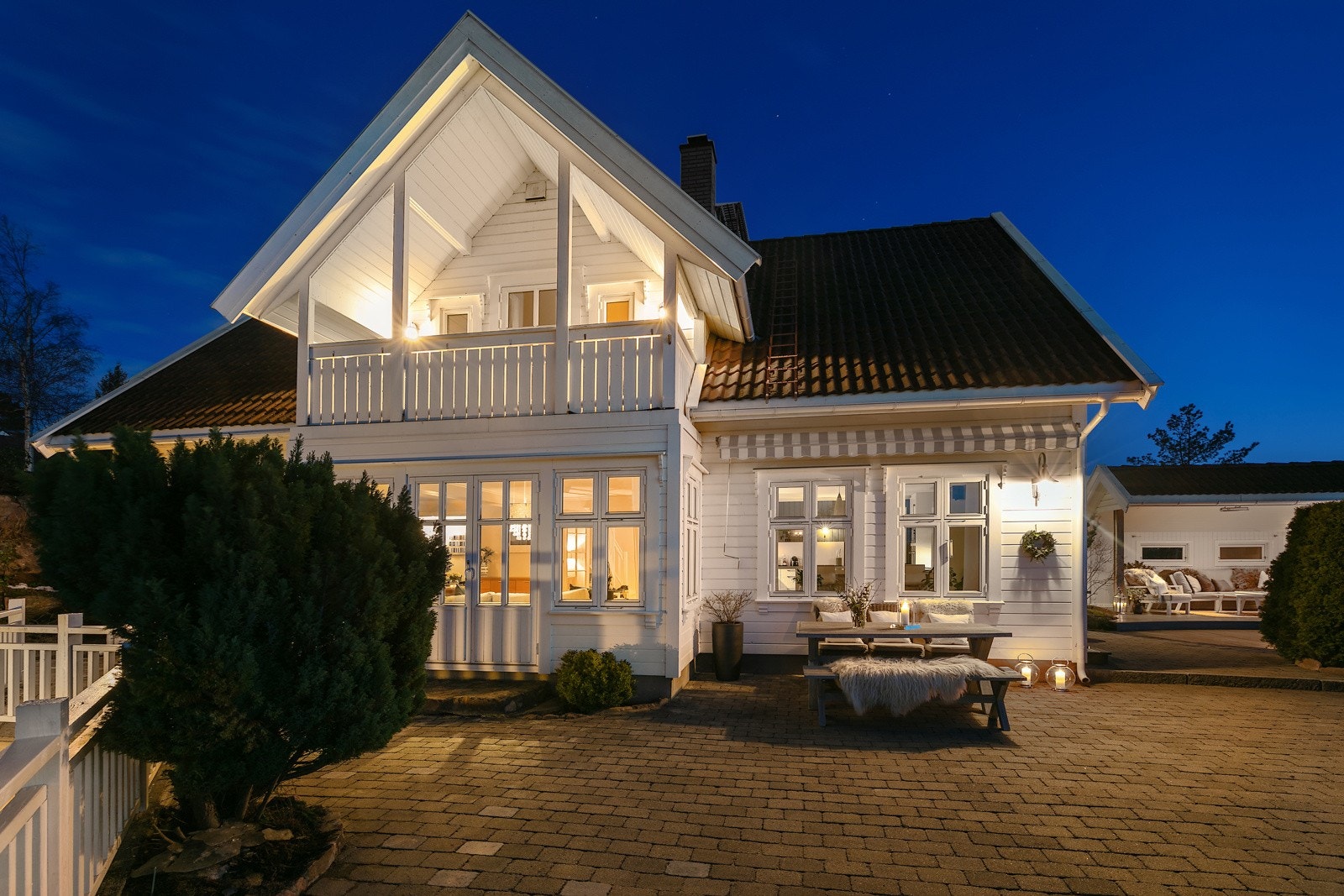 Kveldsstemning Galleribilde