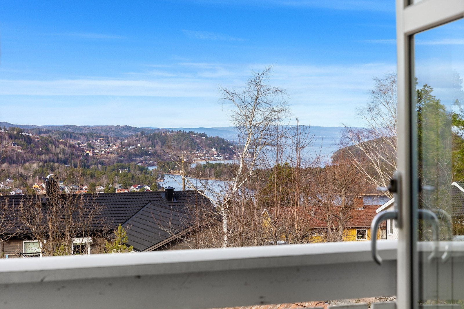 Utsikt fra veranda Galleribilde