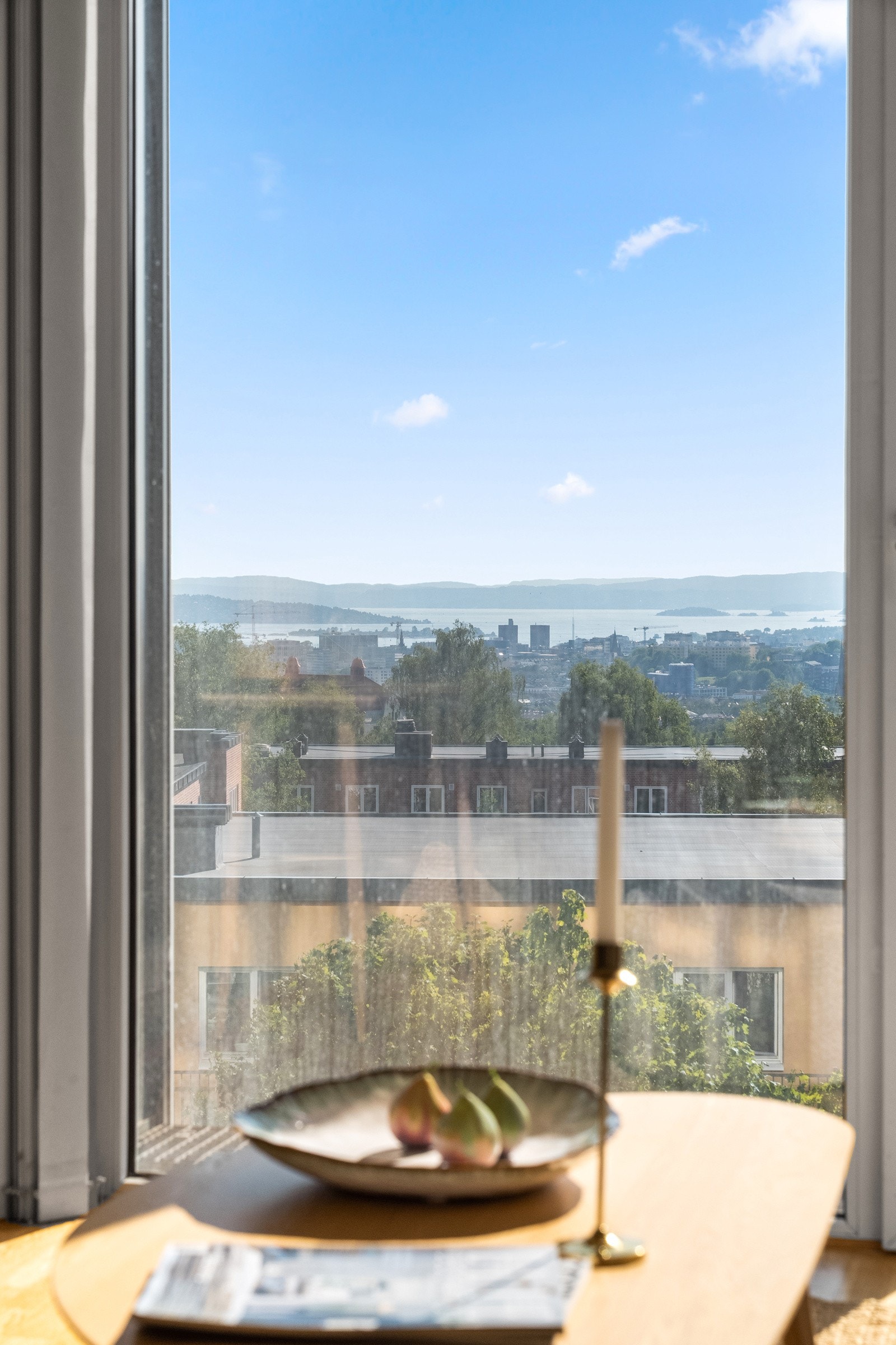 Fra leiligheten er det fantastisk utsikt. Galleribilde