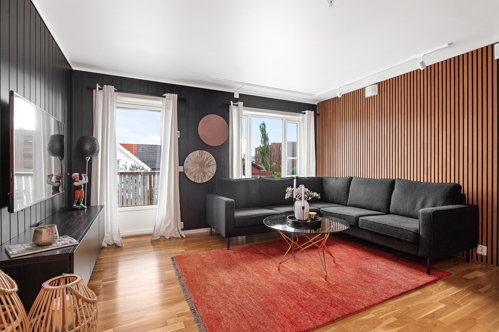 Leiligheten er til sammen 67 kvadratmeter Galleribilde