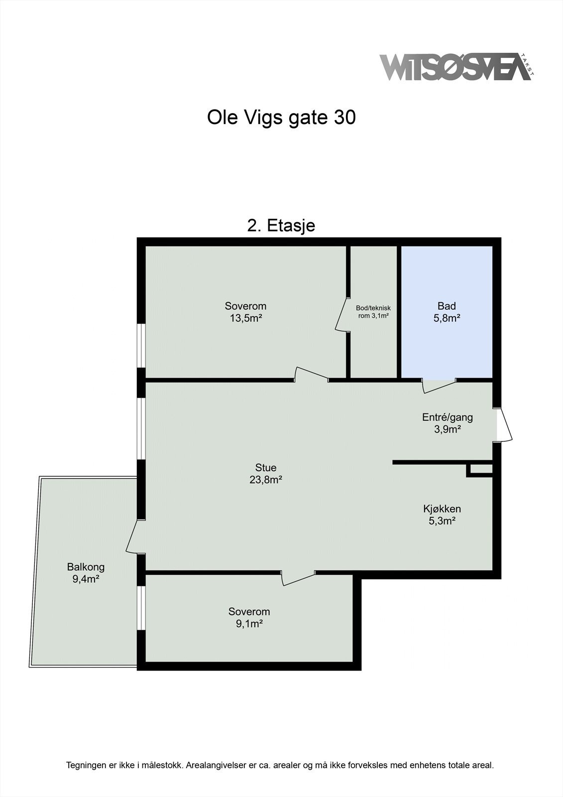 Planskisse Galleribilde