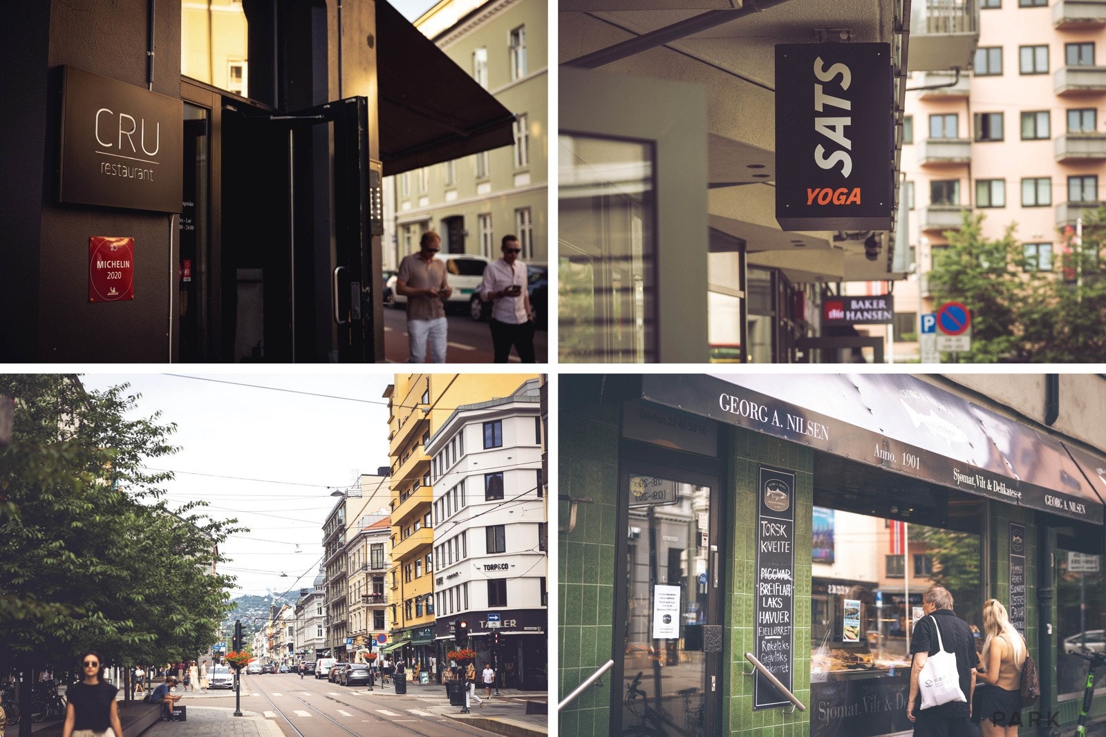 Bogstadveien er en attraktiv og moderne handlegate, universelt utformet, slik at alle skal ha lik mulighet til å benytte arealene. Galleribilde