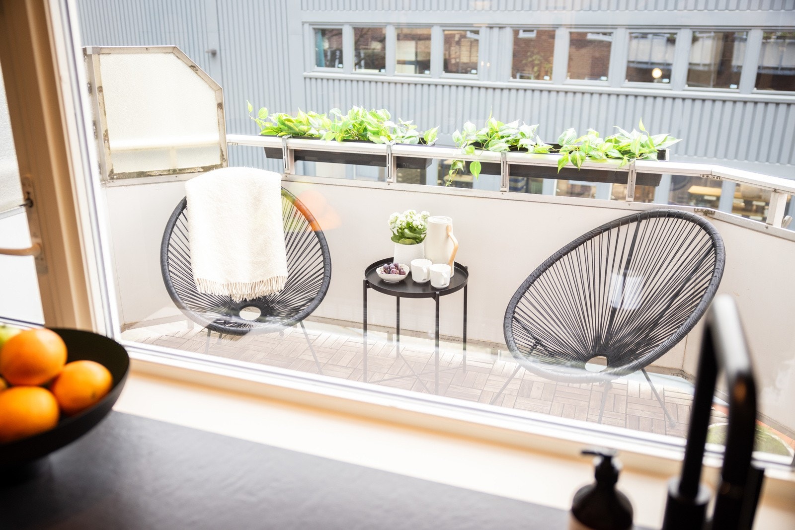 Utsikt fra stuen Galleribilde