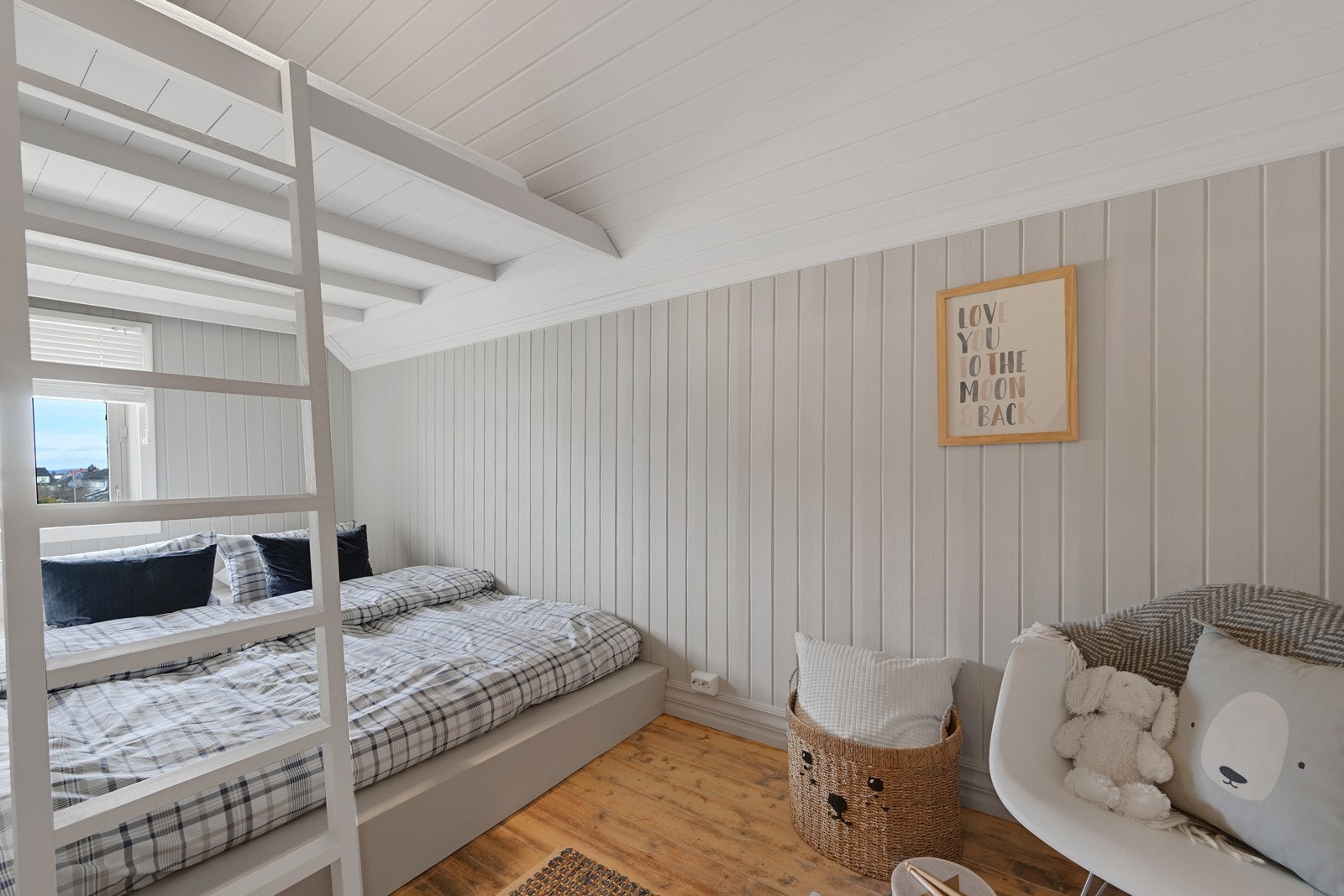 Det fjerde soverommet vil nok barneavdelingen sette pris på Galleribilde