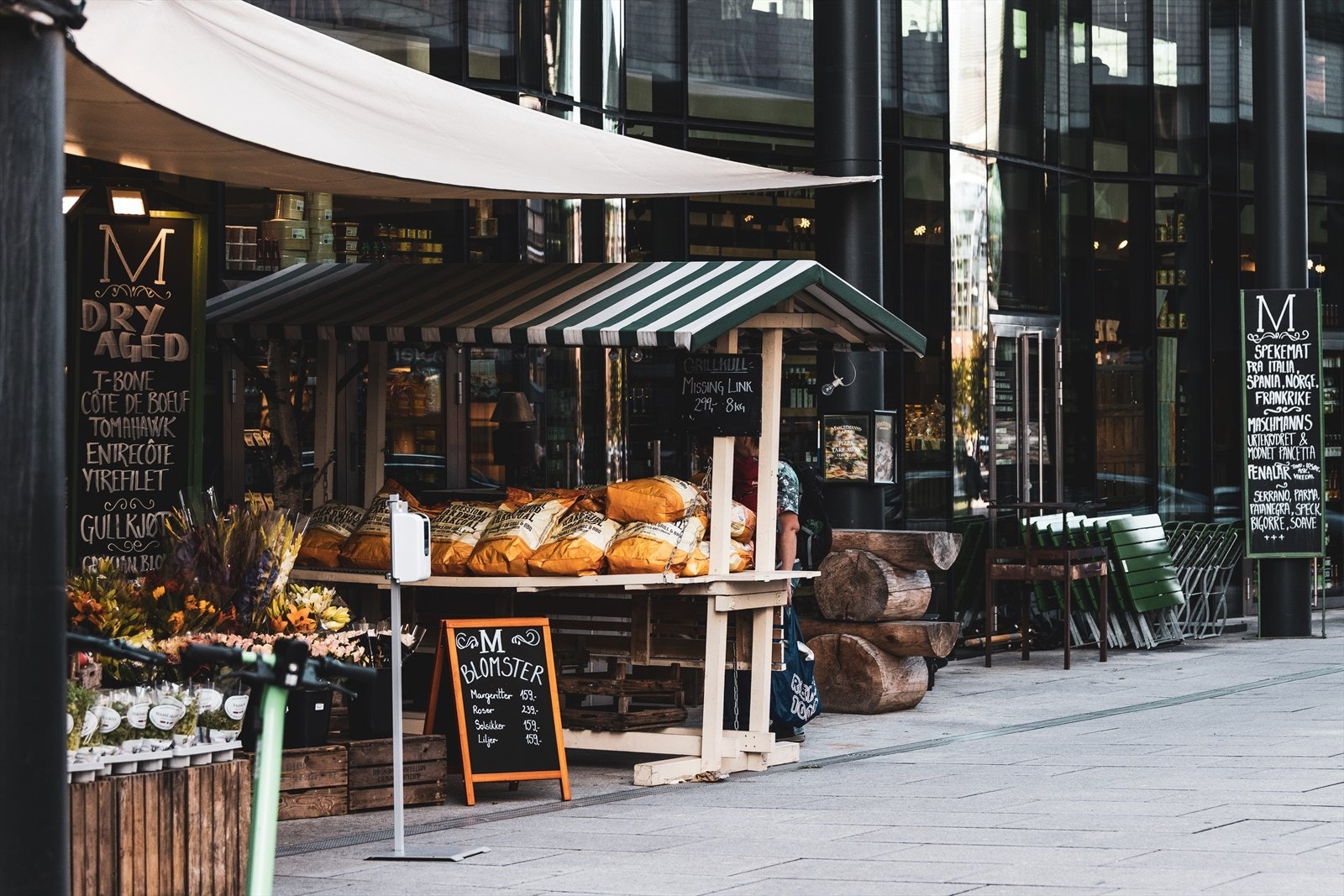 Om du skal skjemme deg selv bort en dag er det kort vei til Maschmanns Matmarked i Karenslyst Alle Galleribilde