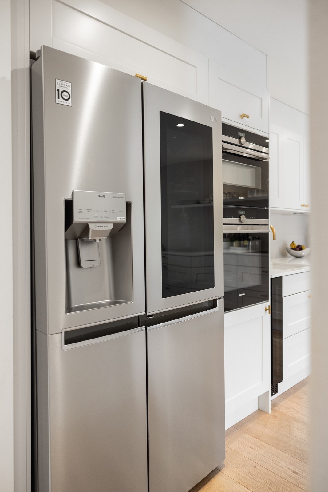 Stor og romslig kjøleskap fra LG med isbitmaskin, nytt i 2021 Galleribilde