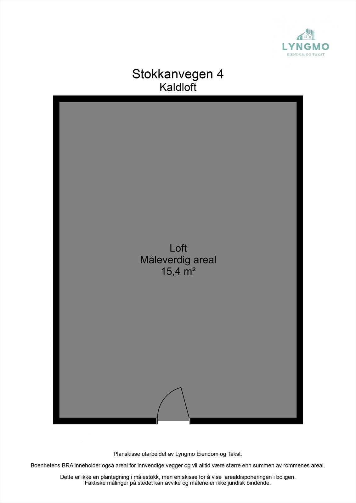 Planskisse loft Galleribilde