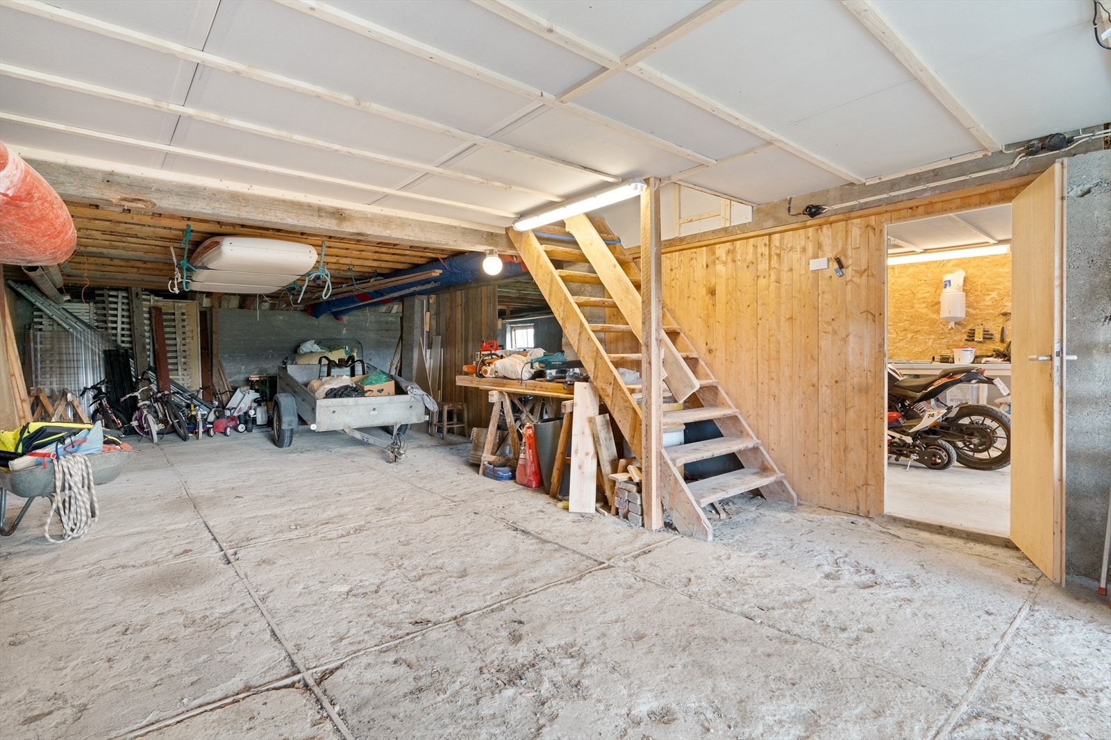 Deler av dette arealet er modernisert i nyere tid Galleribilde