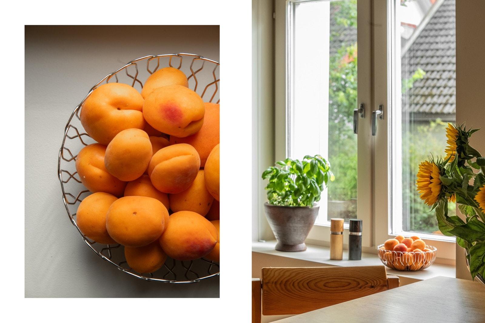 Dette er et kjøkken som innbyr til matlaging og sosiale sammenkomster, hvor man enkelt kan holde gjestene med selskap mens maten tilberedes. Galleribilde