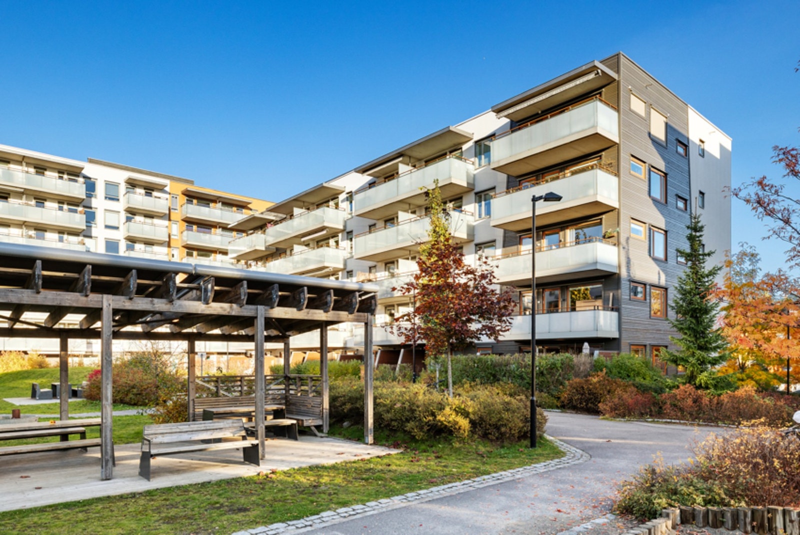 Parkmessige fellesområder Galleribilde