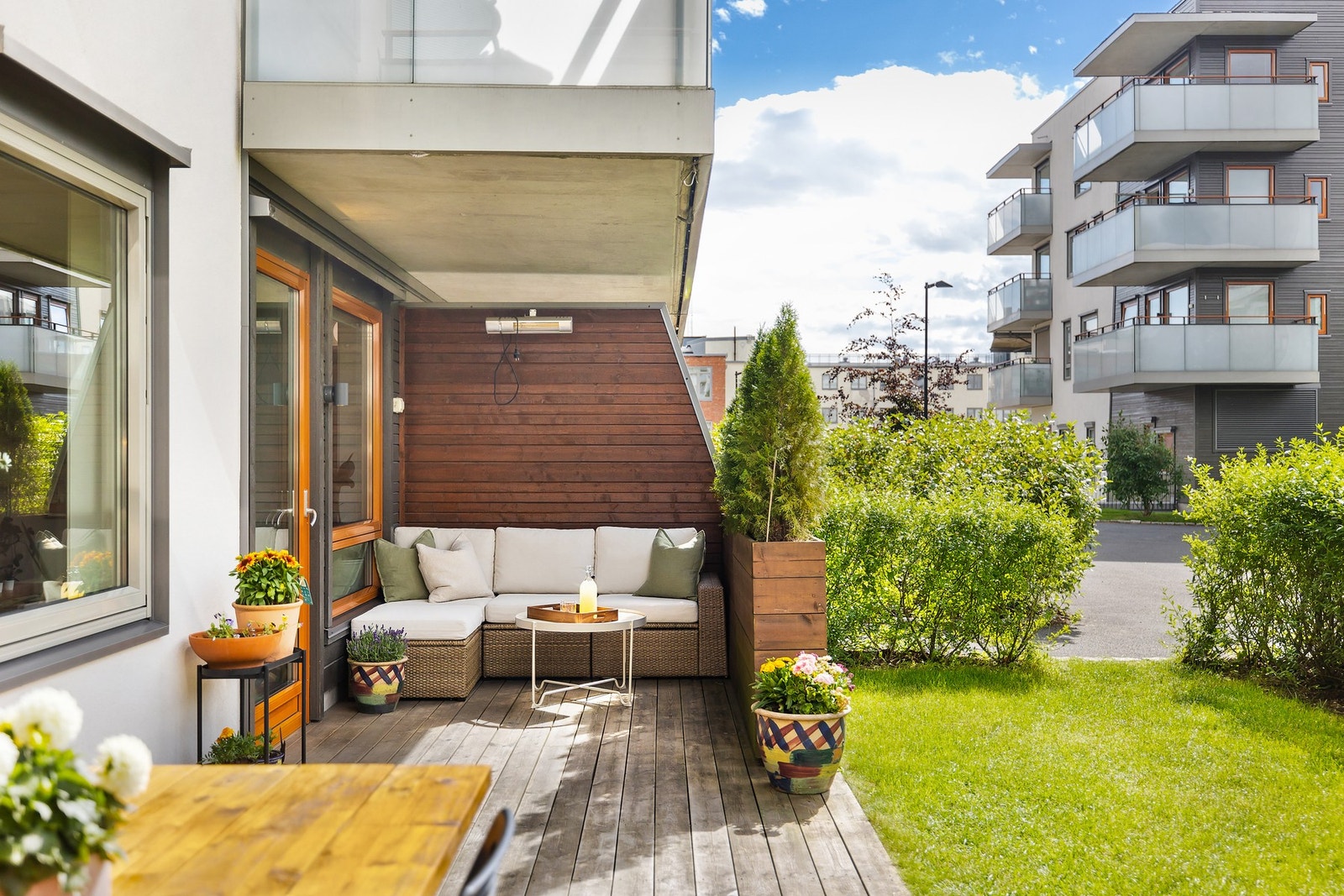 Her kan man nyte herlige sommerdager med venner og familie i solrike omgivelser Galleribilde