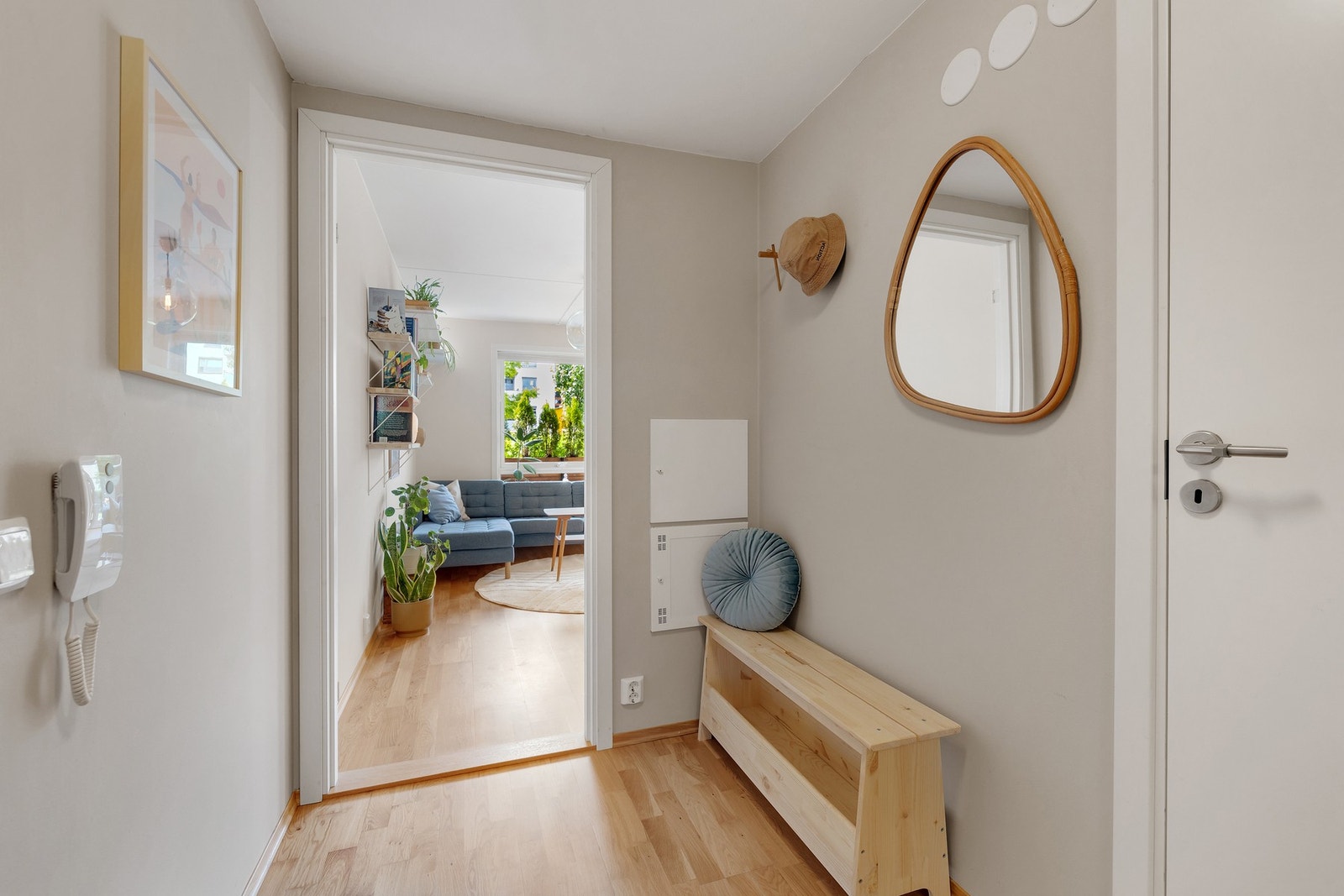 Innbydende entré Galleribilde