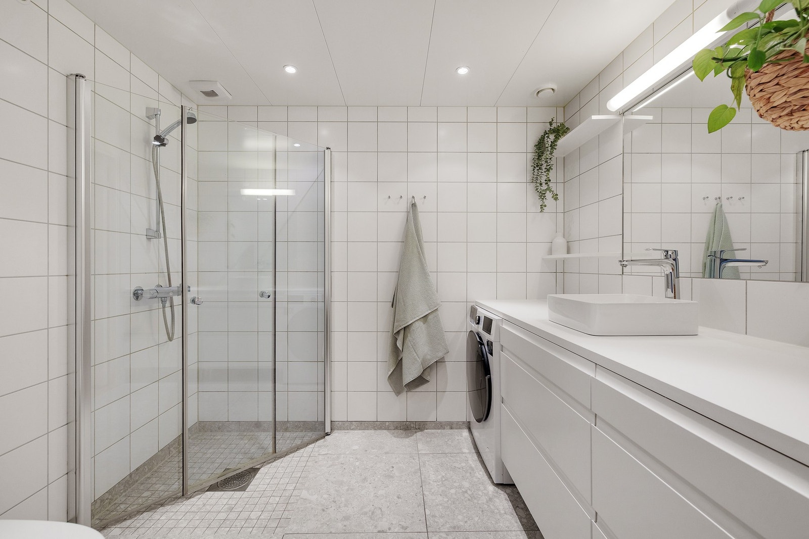 Opplegg for vaskemaskin/tørketrommel Galleribilde