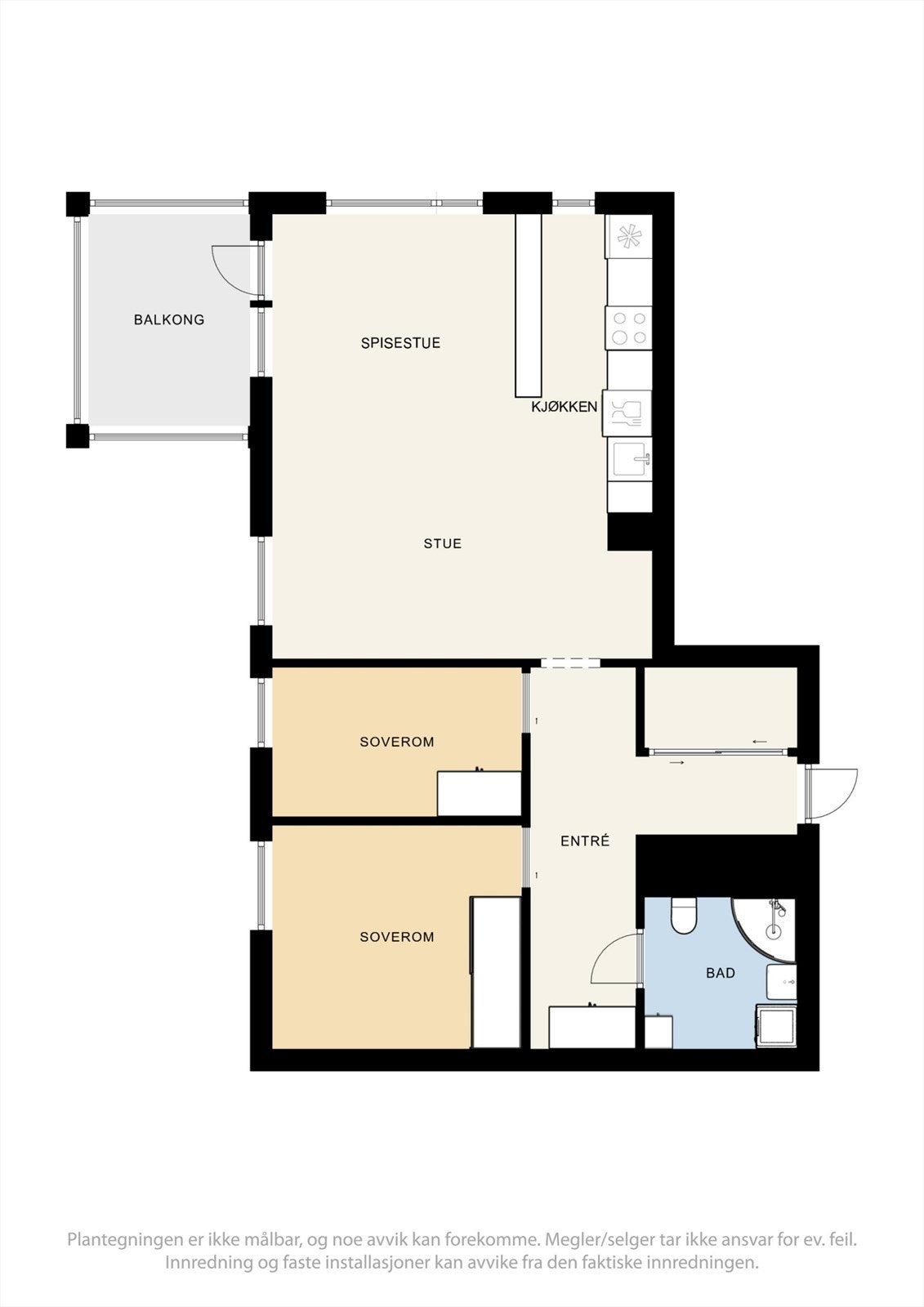 Plantegning. Galleribilde