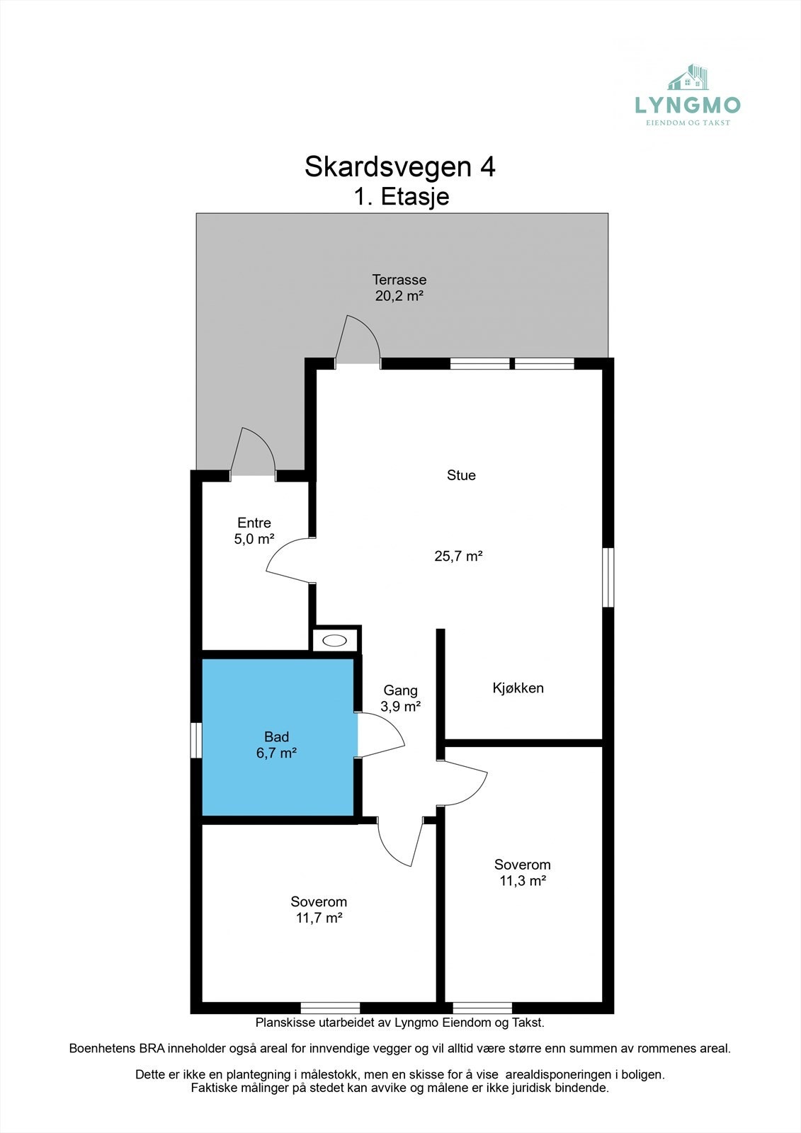 Planskisse Galleribilde