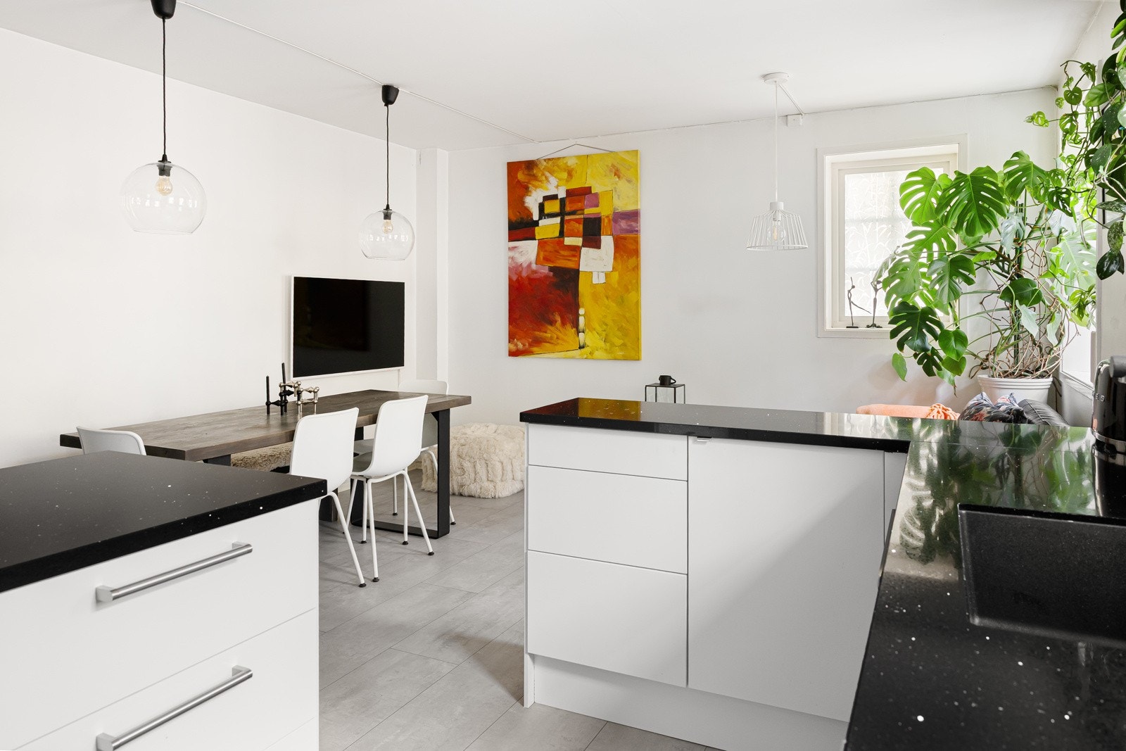 Slitestrek benkeplate i kompositt Galleribilde