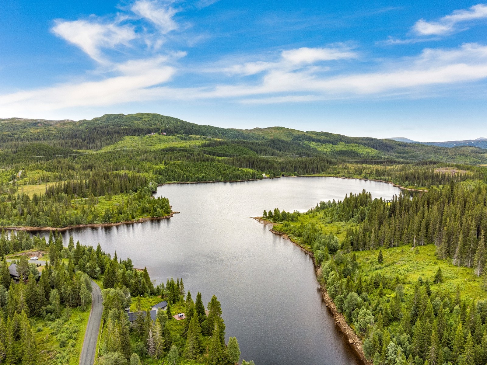 Oversiktsbilde over Sølisjøen Galleribilde