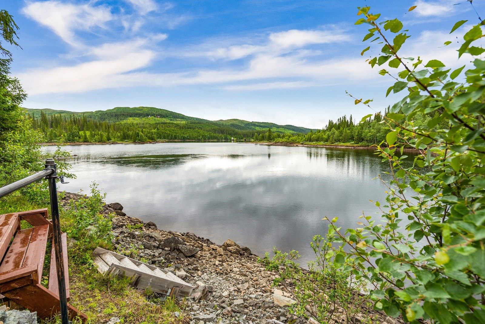 Utsikt fra bålplassen Galleribilde