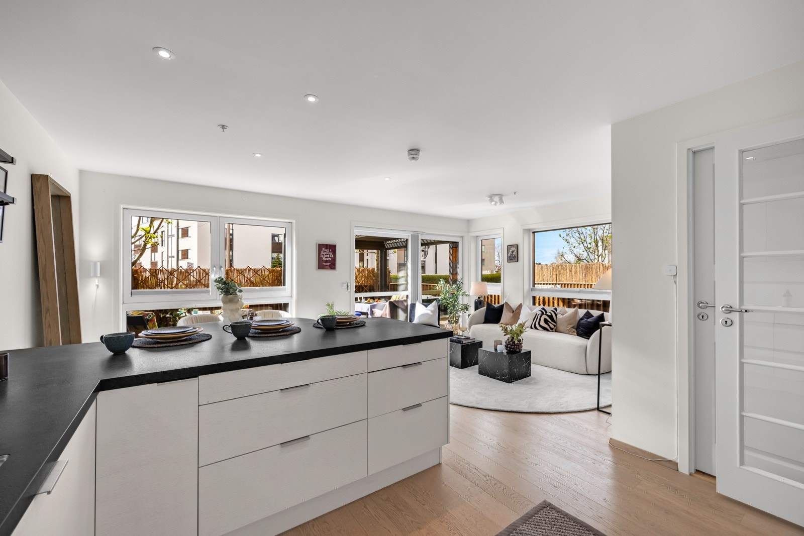 Lekker 1-stavs parkett | Balansert ventilasjon i leiligheten Galleribilde