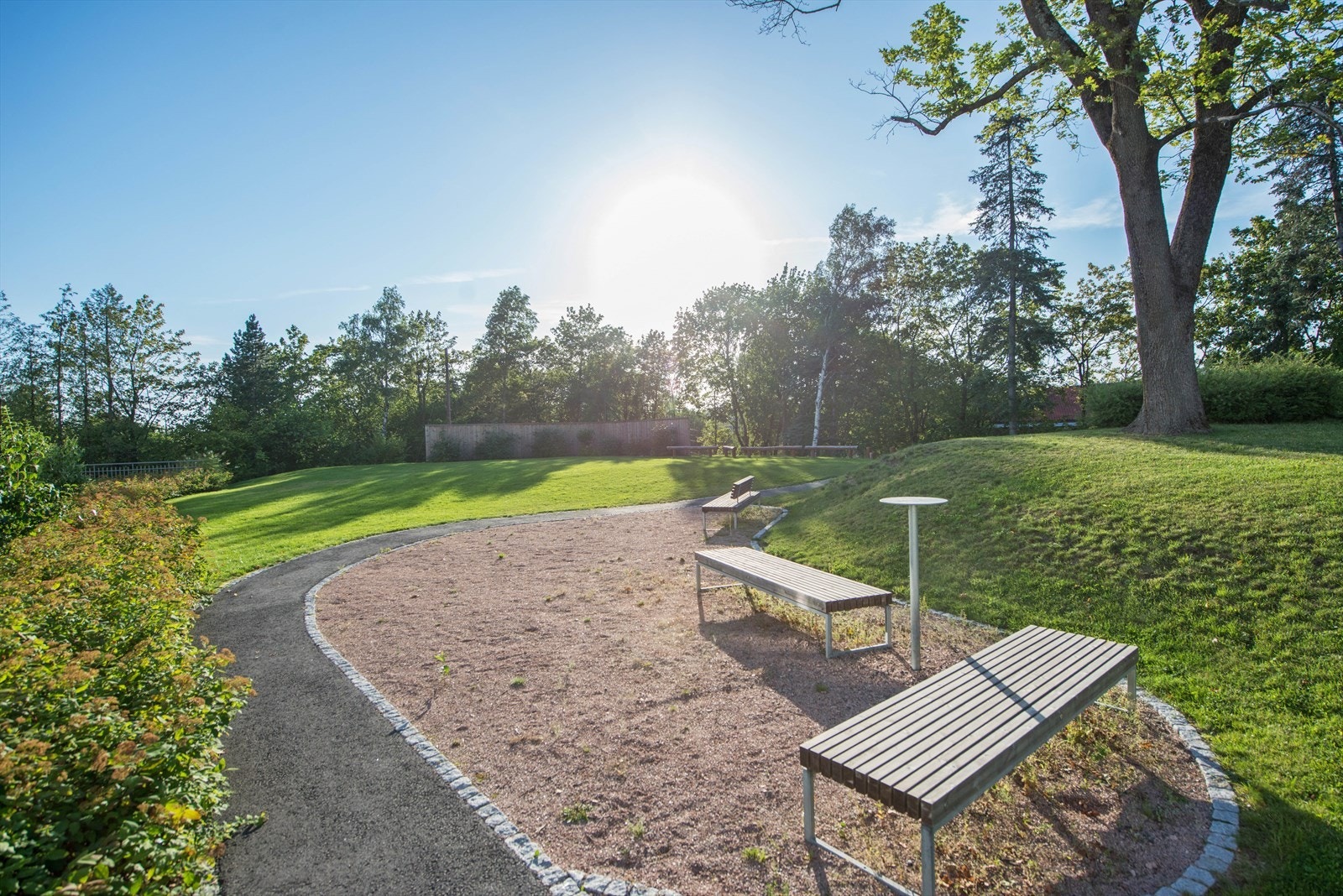 Pent opparbeidet fellesareal. Galleribilde