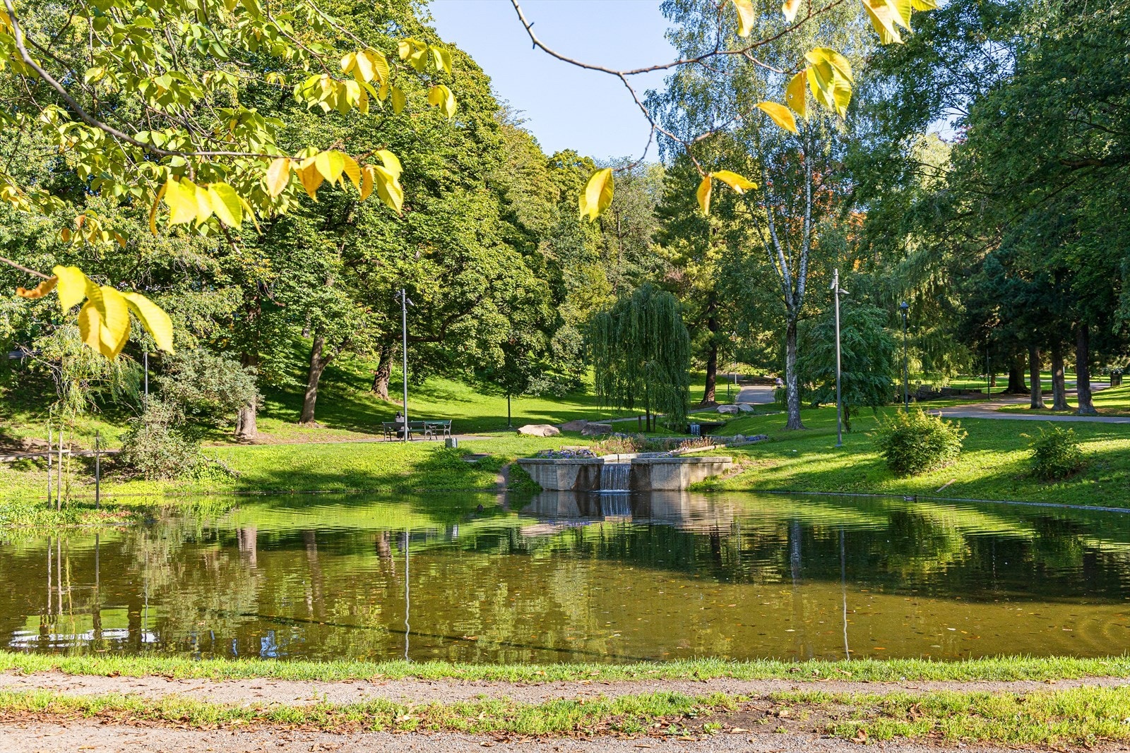 St. Hanshaugen park - en av Oslos eldste og mest populære parker. Galleribilde
