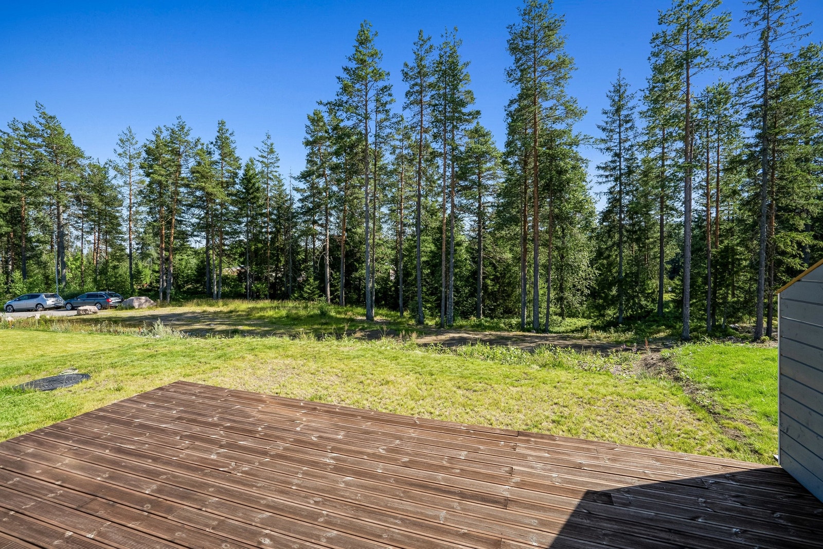 Utsyn fra stue Galleribilde