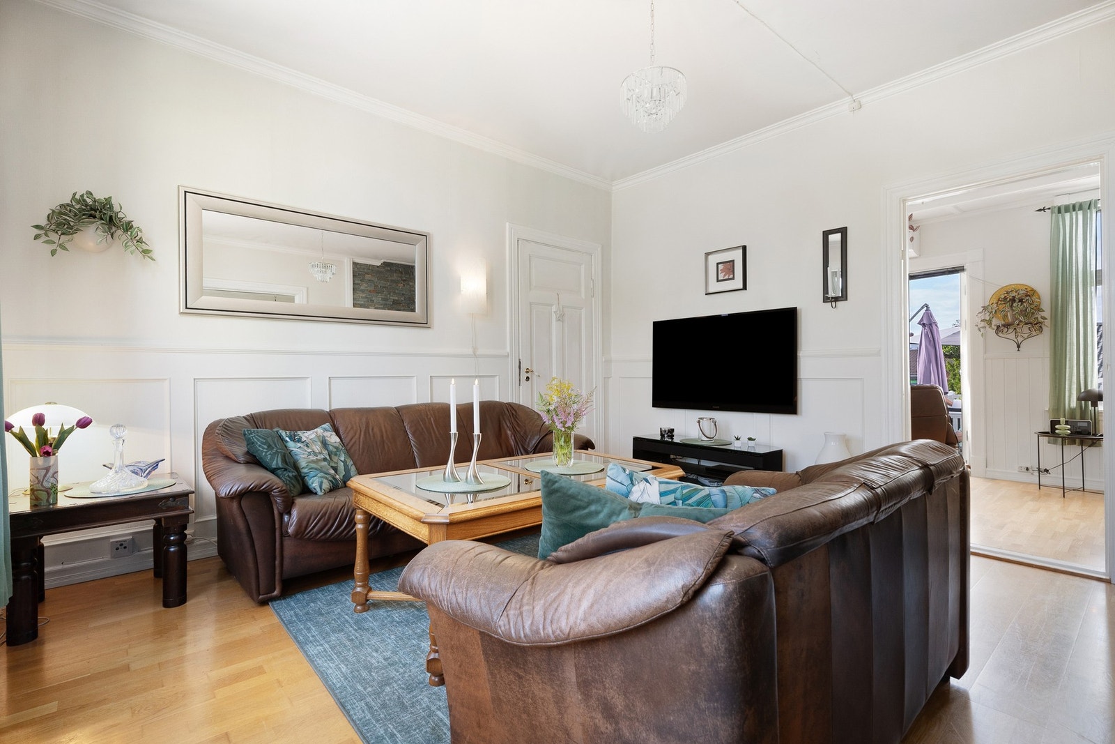 I tilknytning til stuen er det en bod for ekstra lagring. Galleribilde