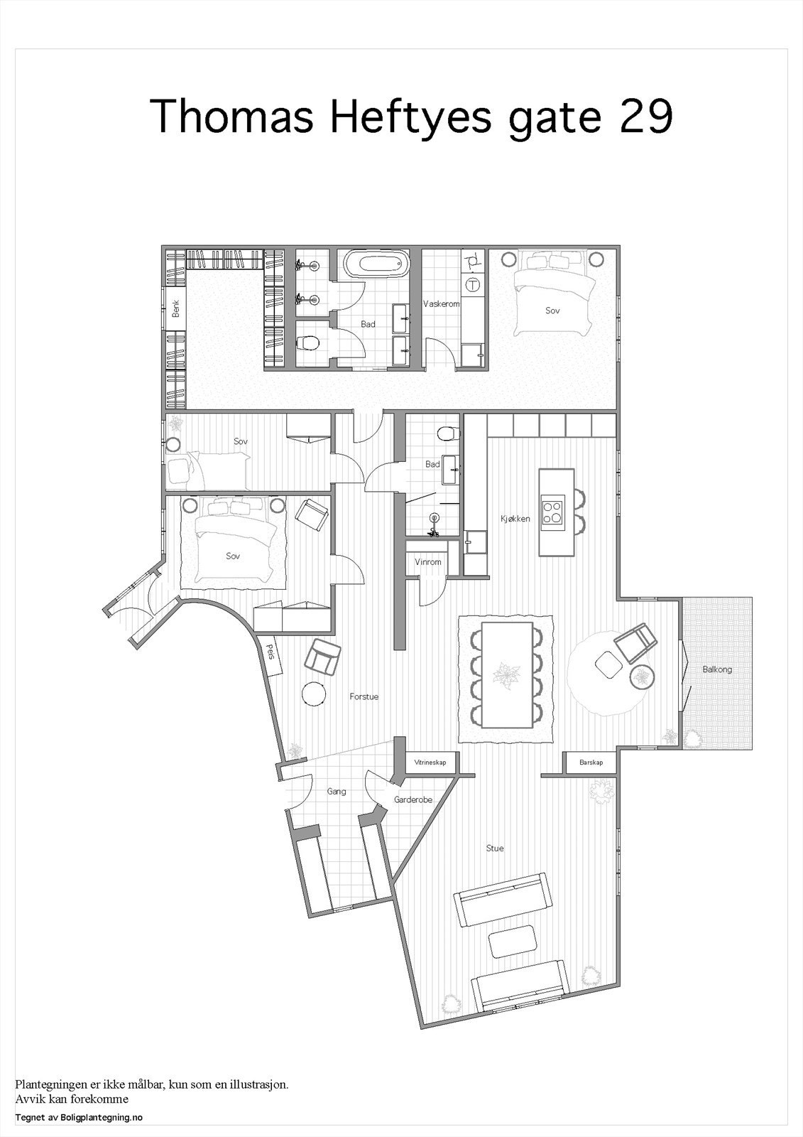 Thomas Heftyes gate 29 Galleribilde