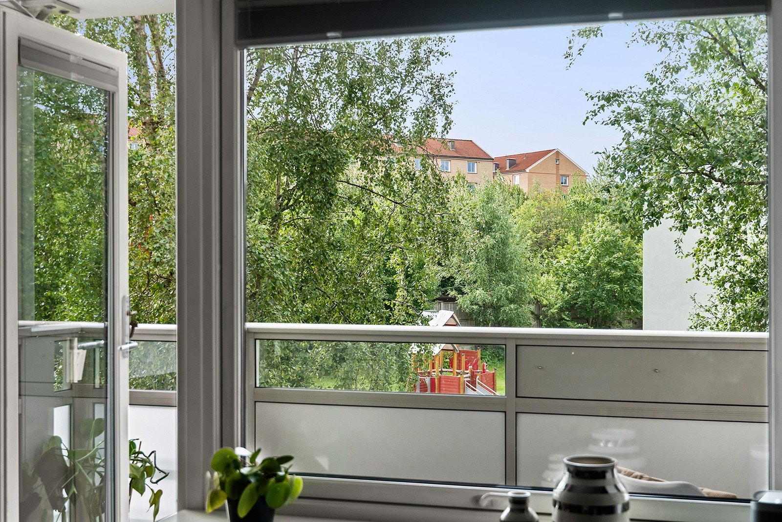 Leileigheten har en skjermet og usjenert beliggenhet Galleribilde