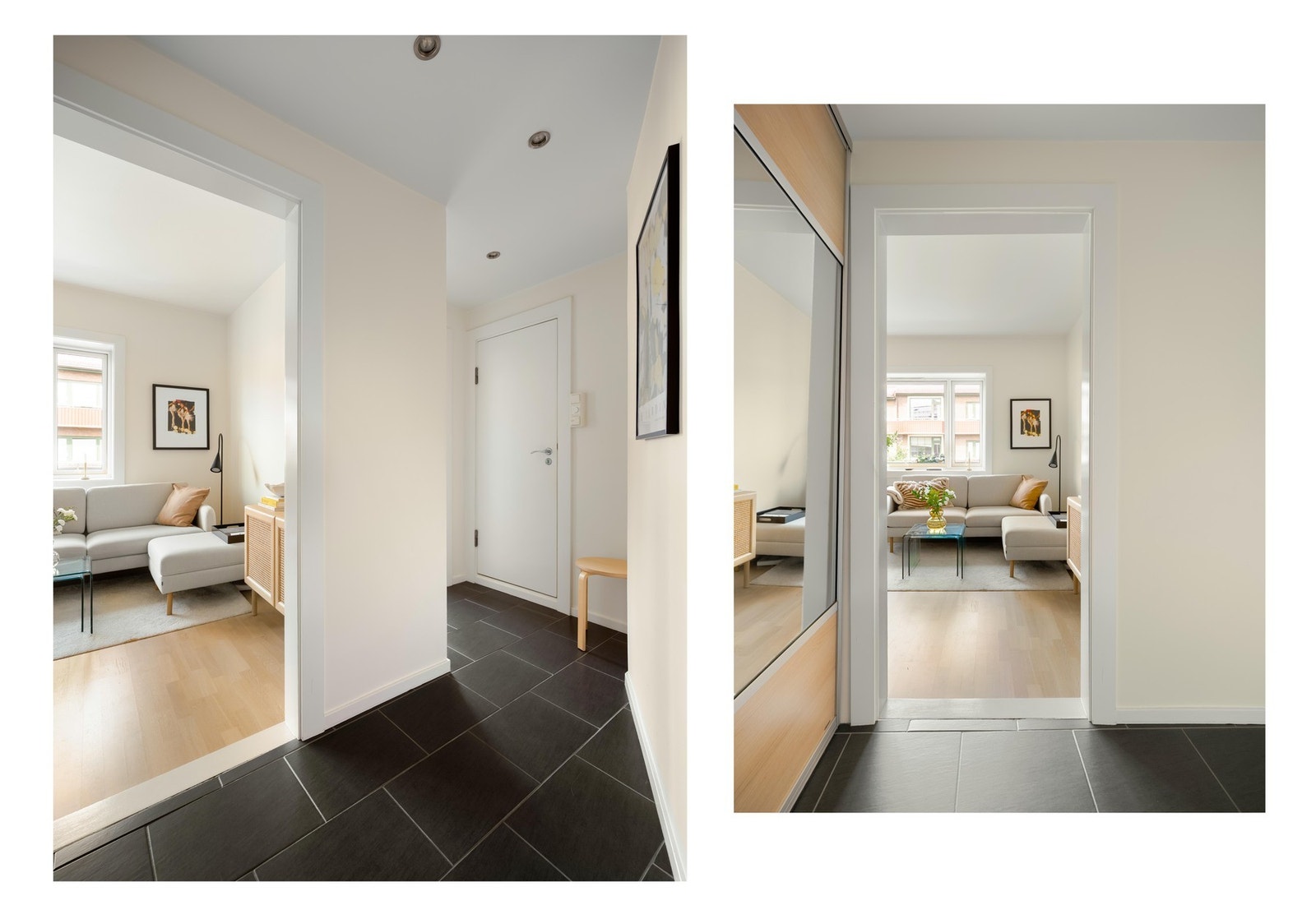 Og den har vi her, flislagt og praktisk. Galleribilde