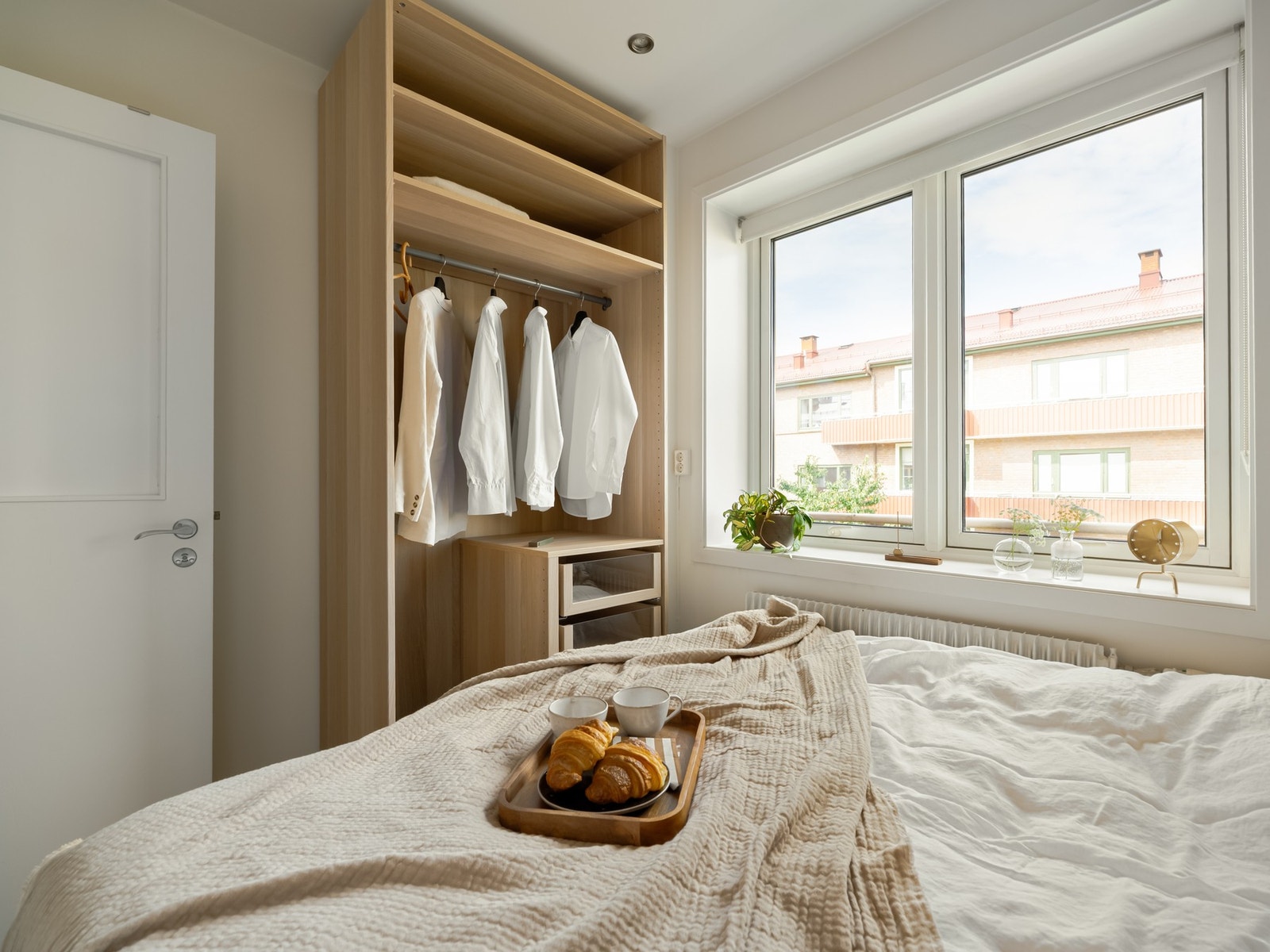 Det er fin plass til skap her også. Galleribilde