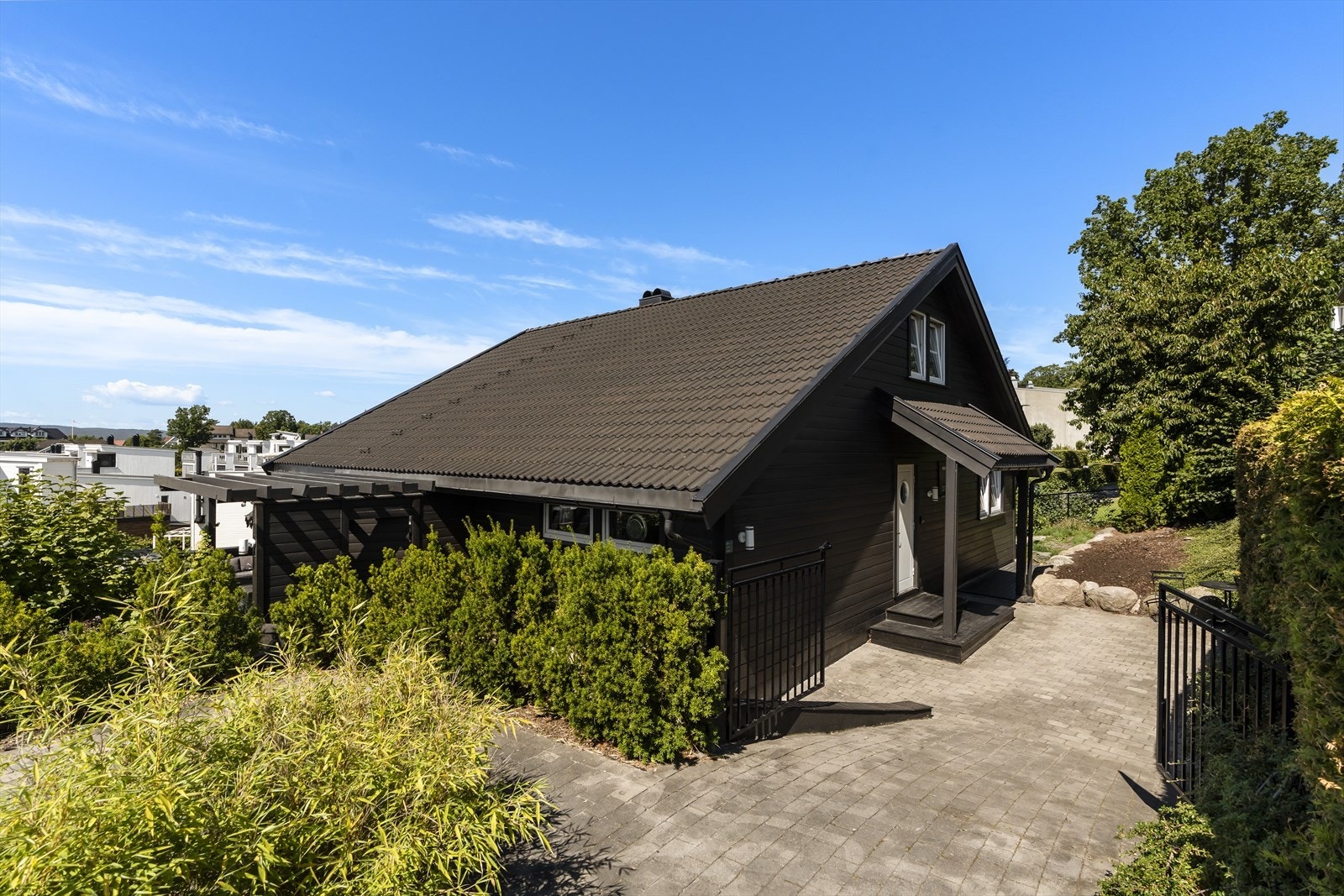 Fasade og uteområde. Galleribilde